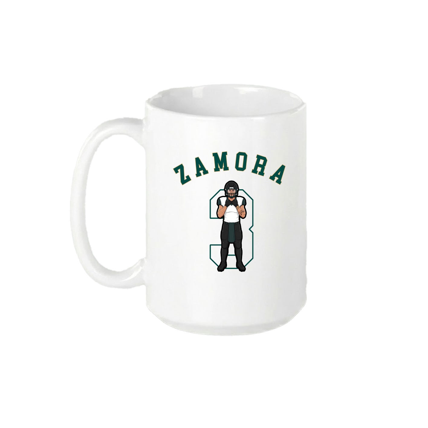 15oz Coffee Mug — Shirsey Arch in White