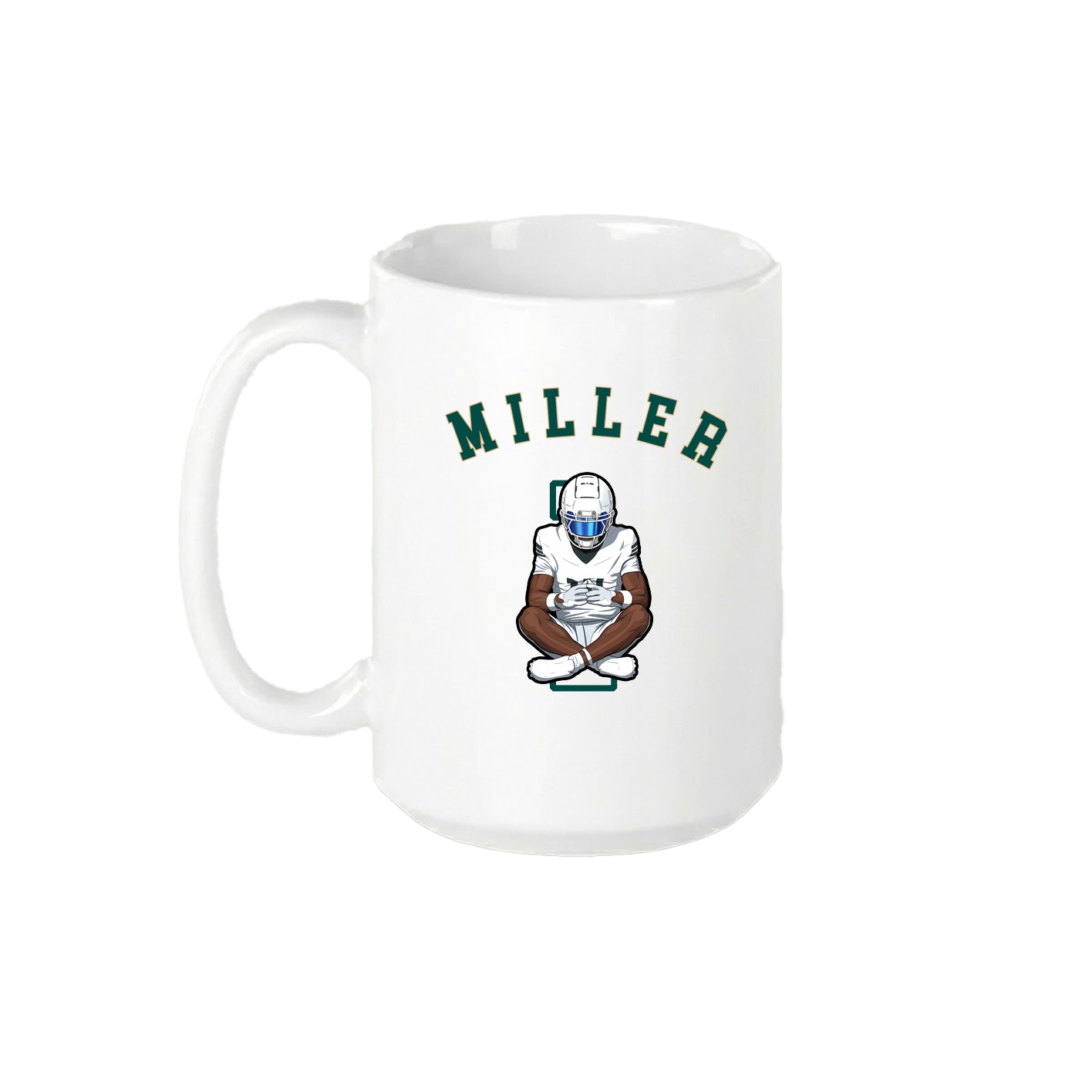 15oz Coffee Mug — Shirsey Arch in White