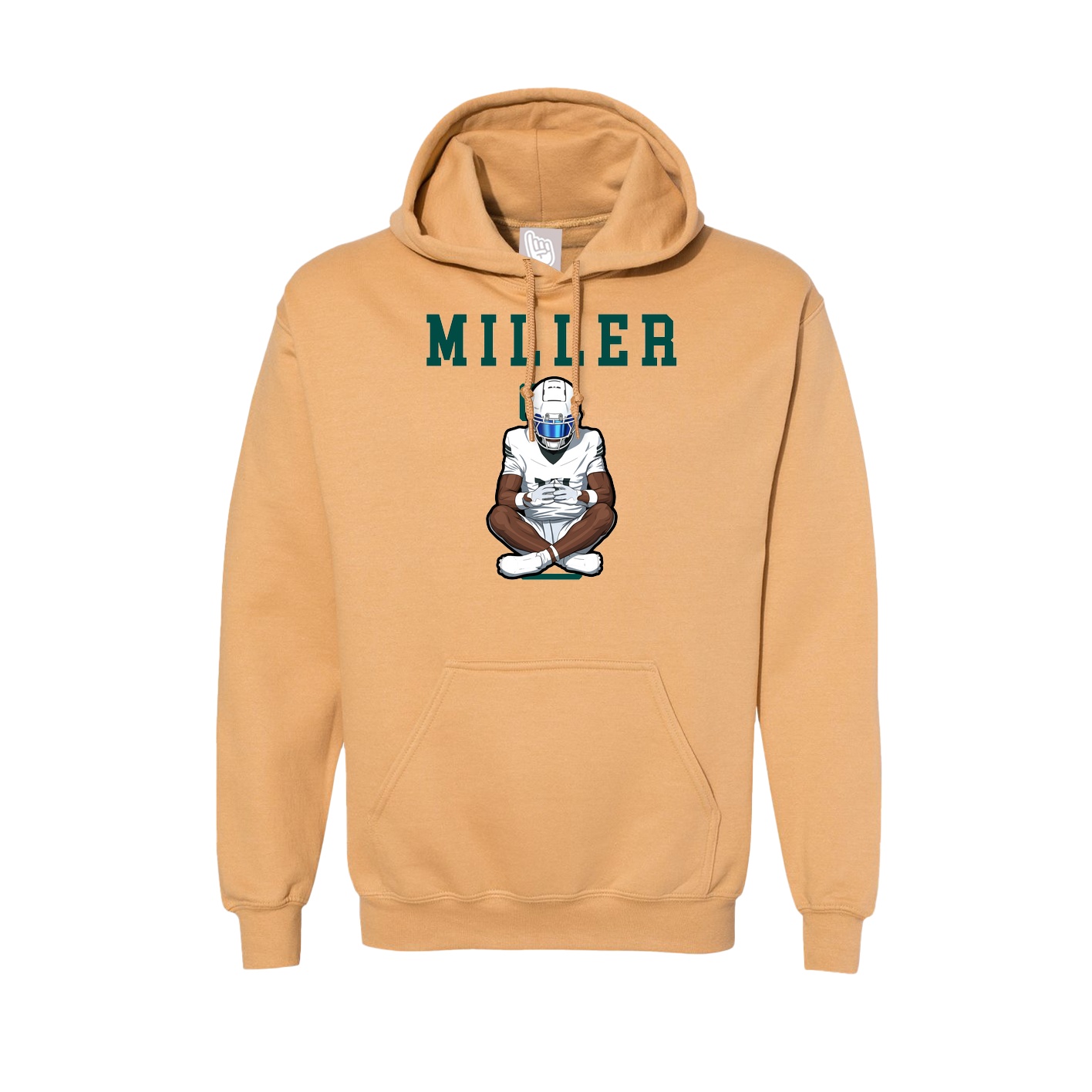 Hoodie — Shirsey in Vegas Gold