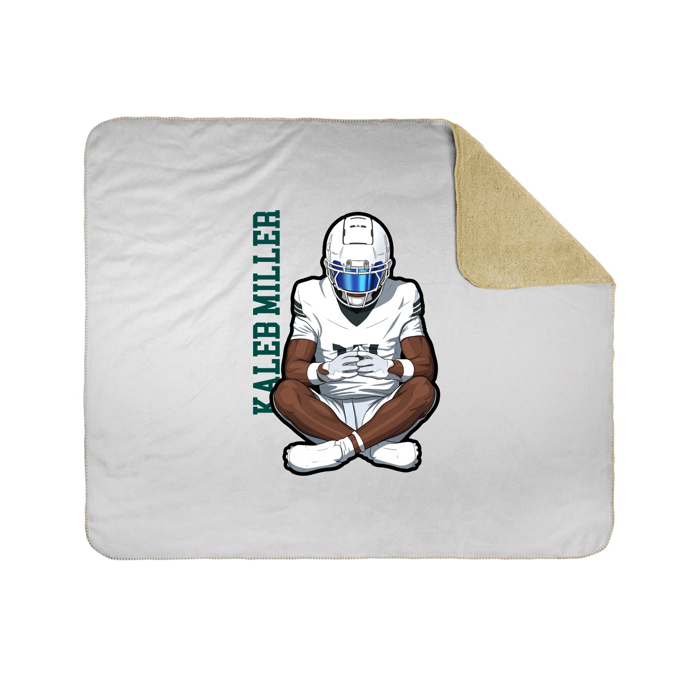 50x60 Sherpa Lined Throw Blanket
