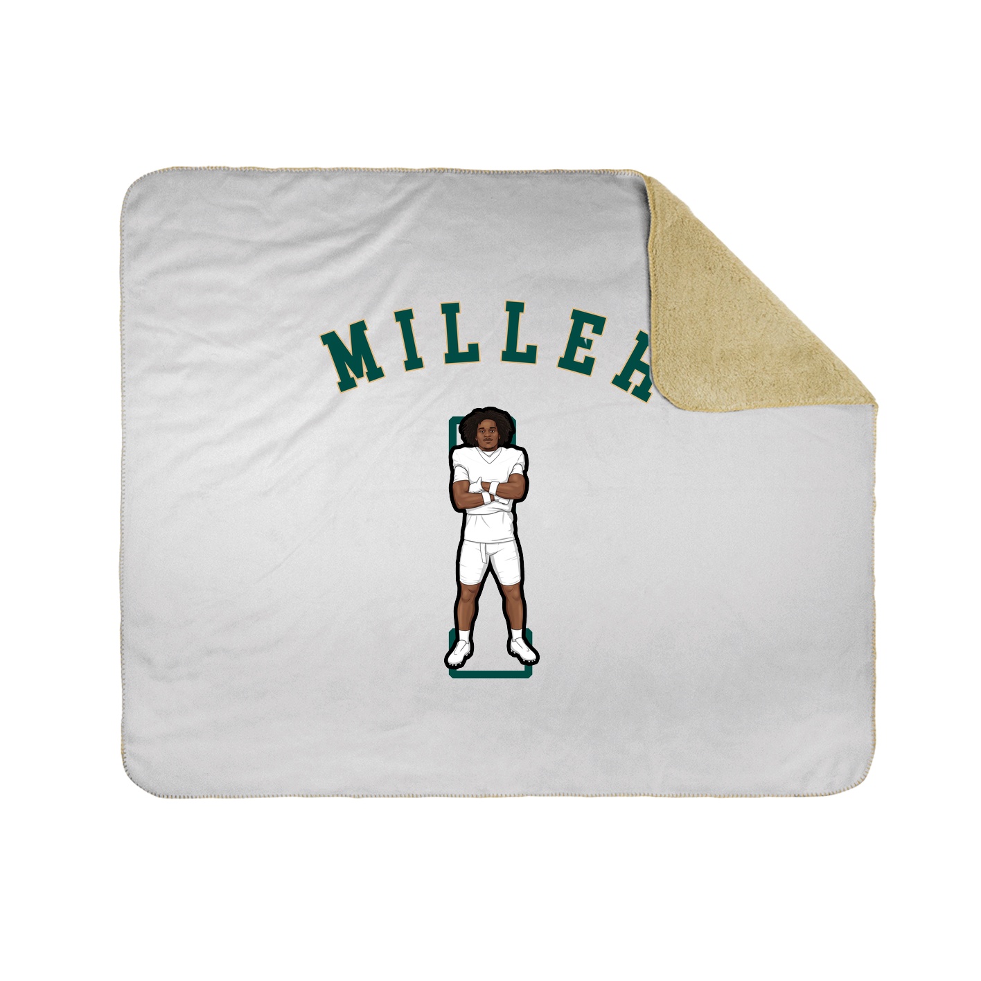 Throw Blanket — Shirsey Arch in White