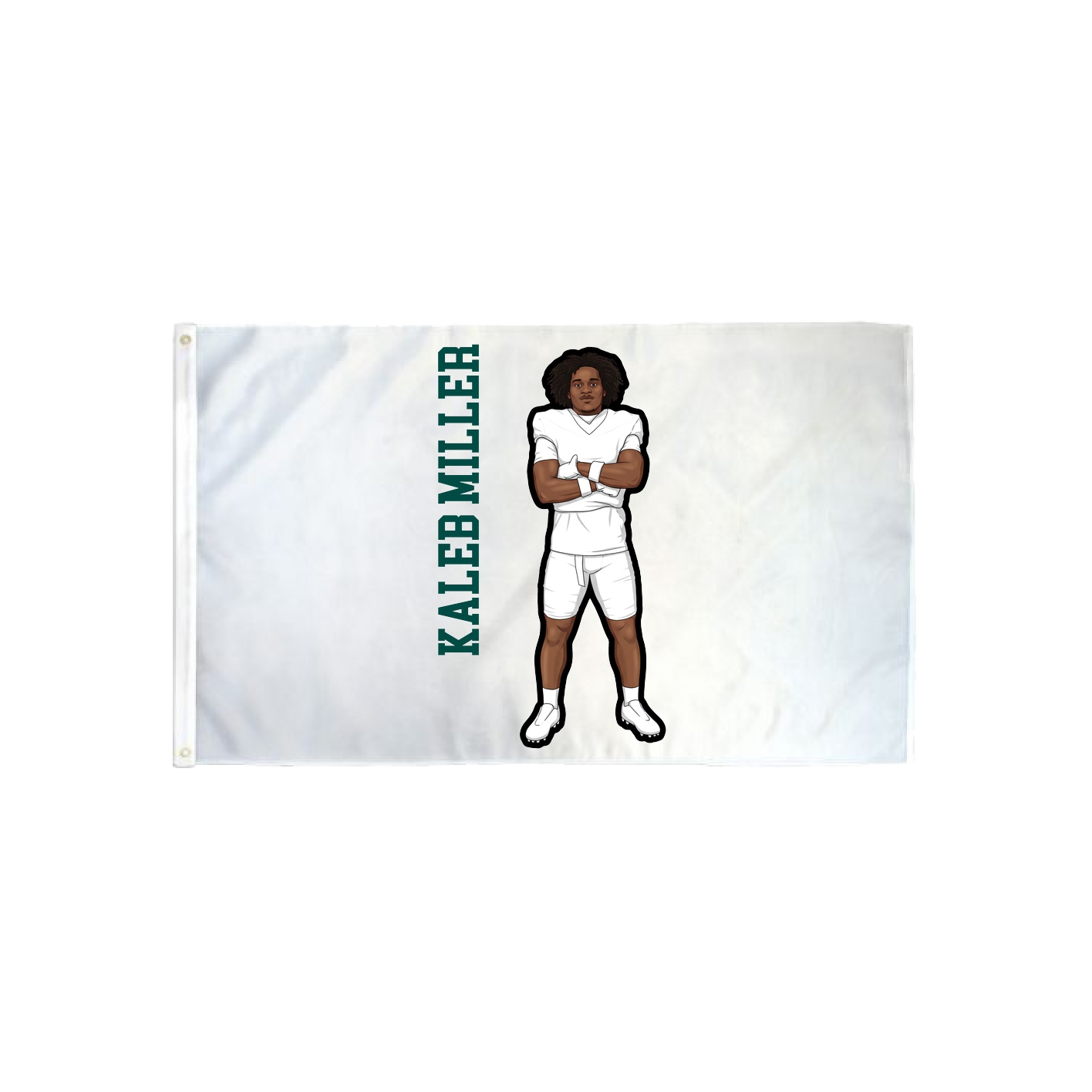 3x5 Flag — Name Vertical in Classic
