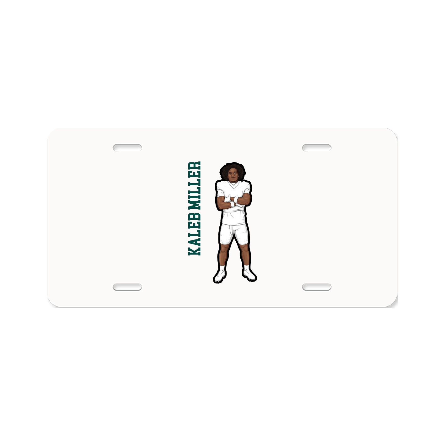 Aluminum License Plate