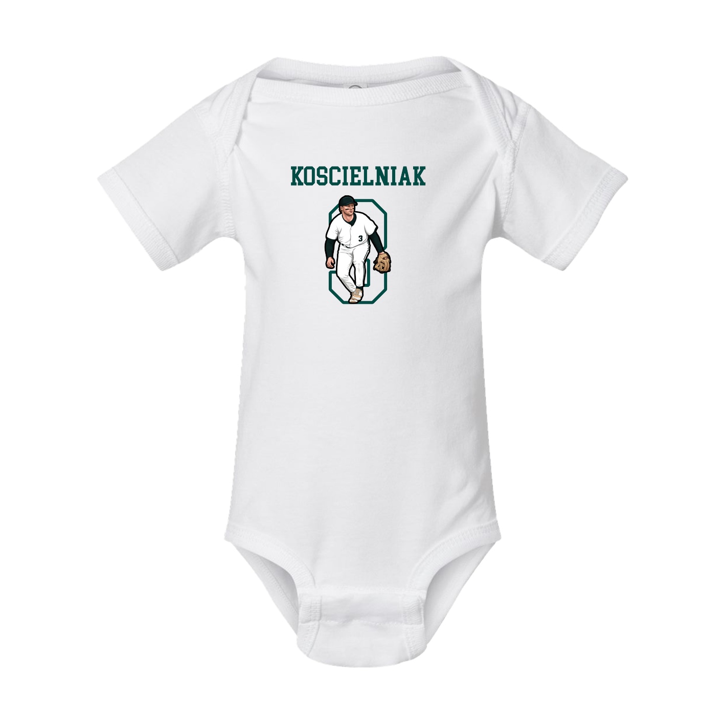 Baby Onesie — Shirsey in White