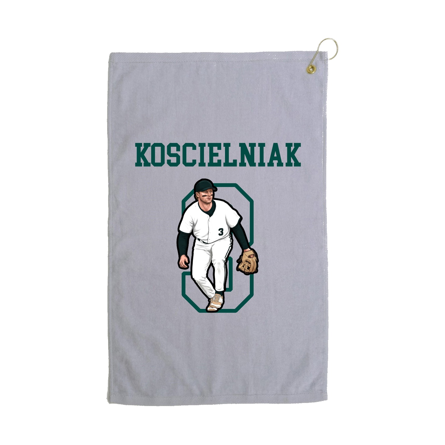 Golf Towel — Shirsey in Grey