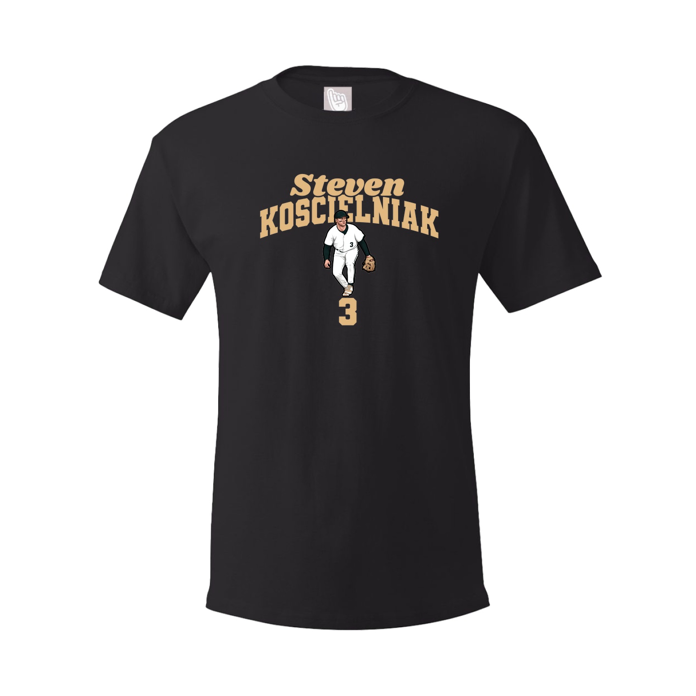 Tee — Signature Arch in Black