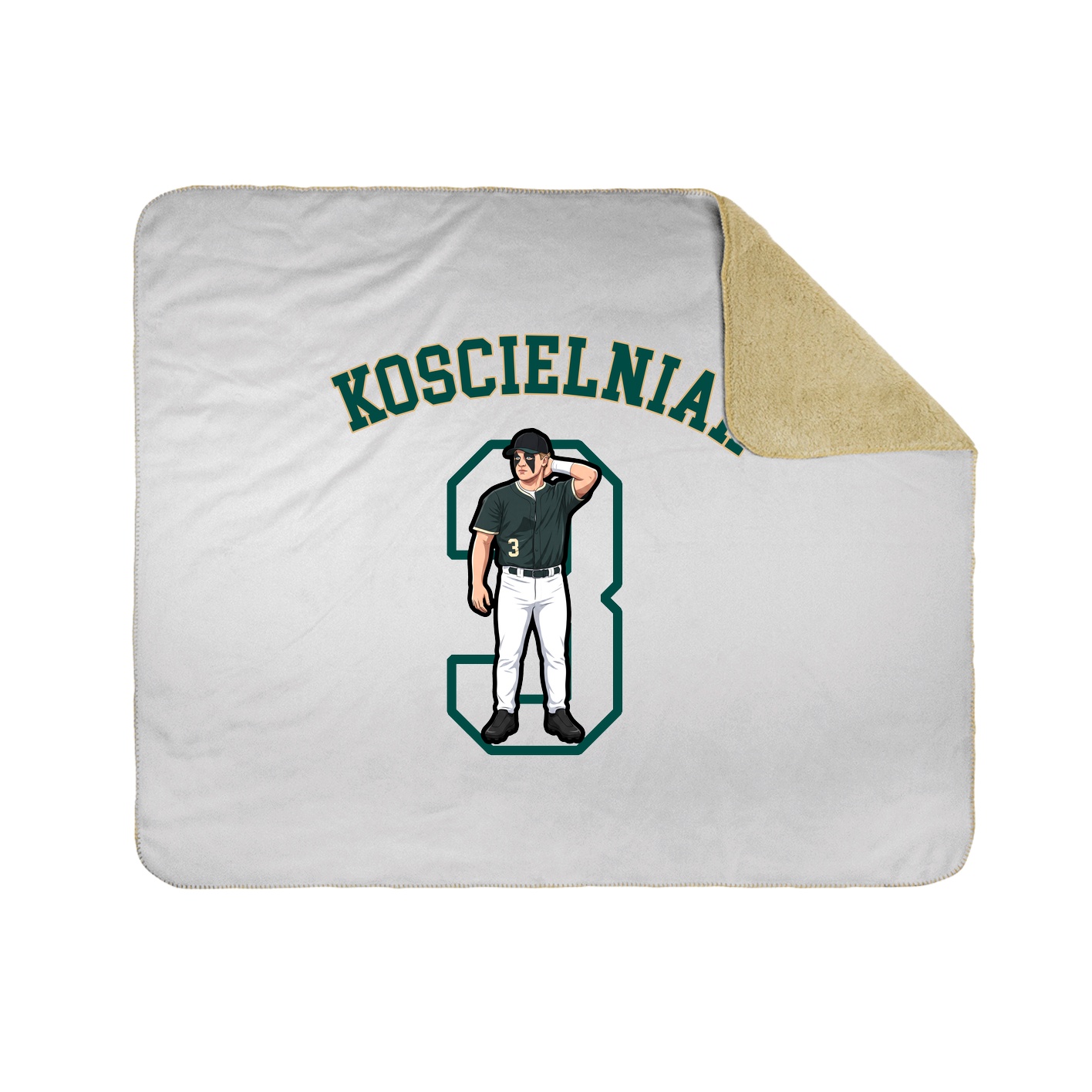 Throw Blanket — Shirsey Arch in White