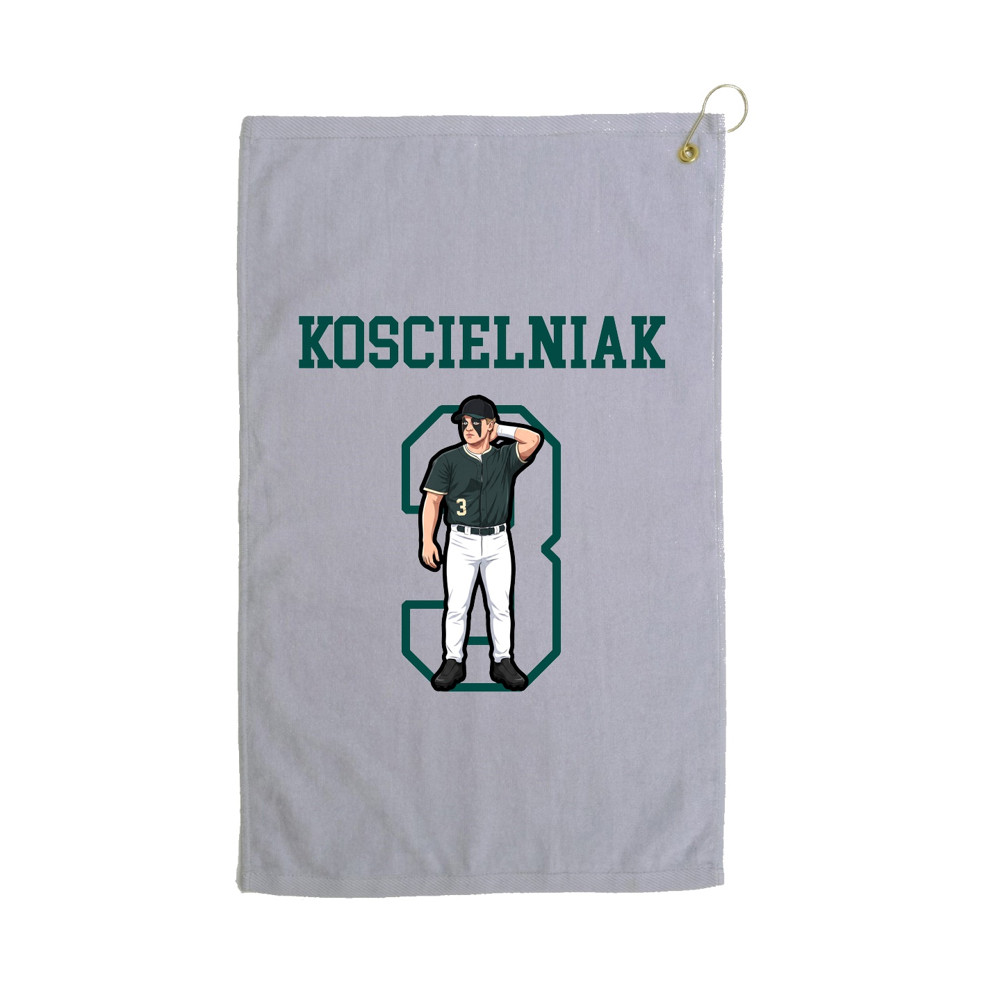 Golf Towel — Shirsey in Grey