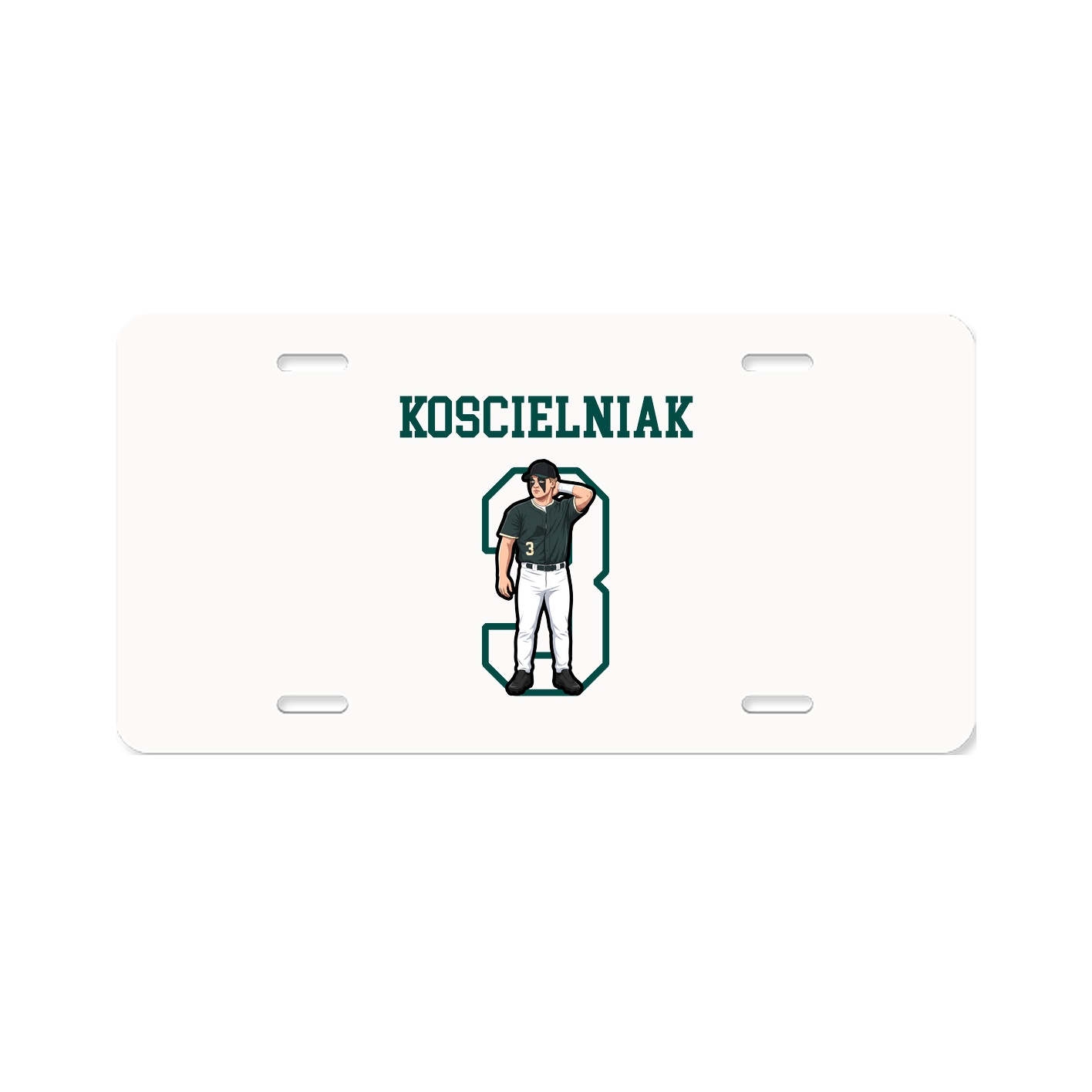 License Plate — Shirsey in Classic