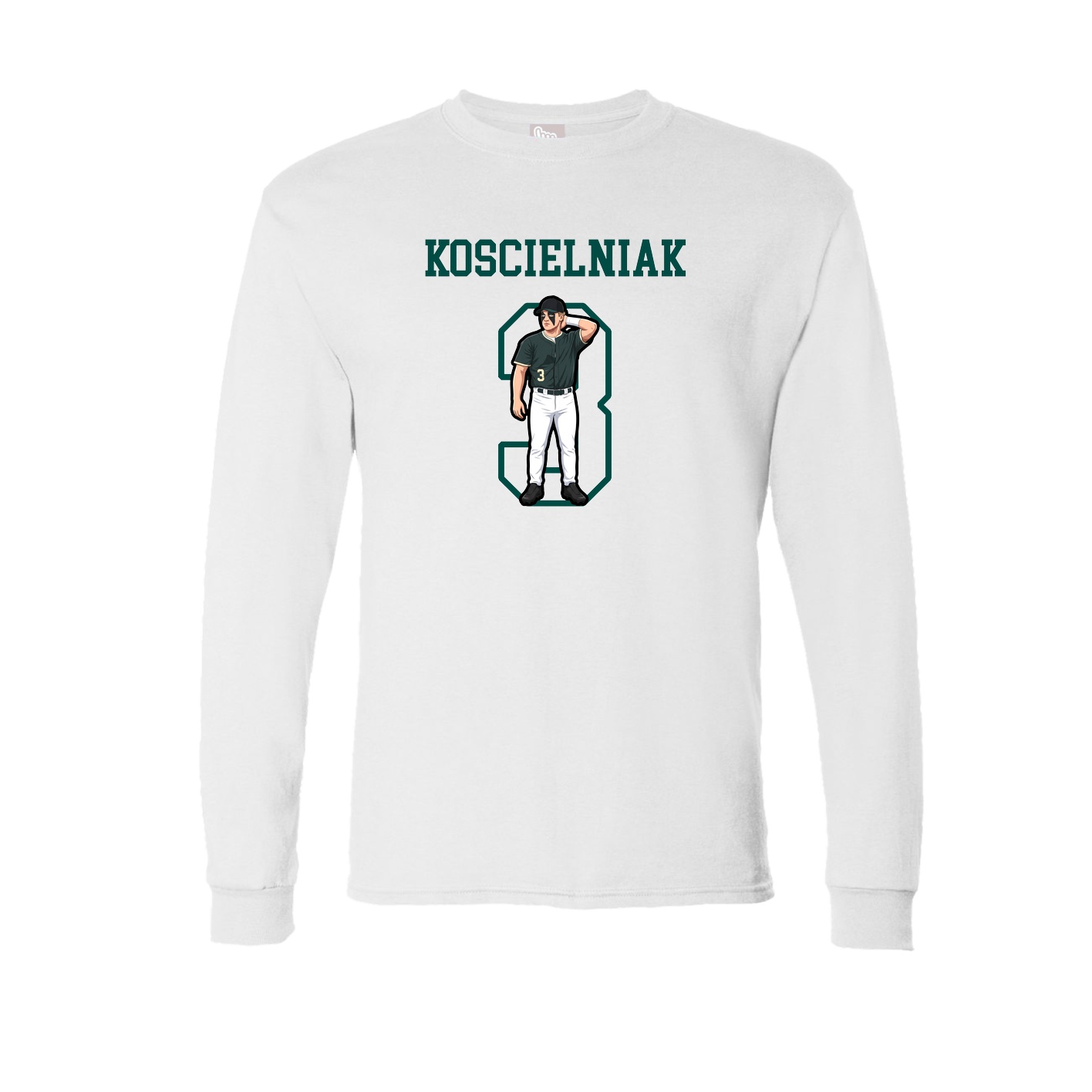Long Sleeve Tee — Shirsey in White