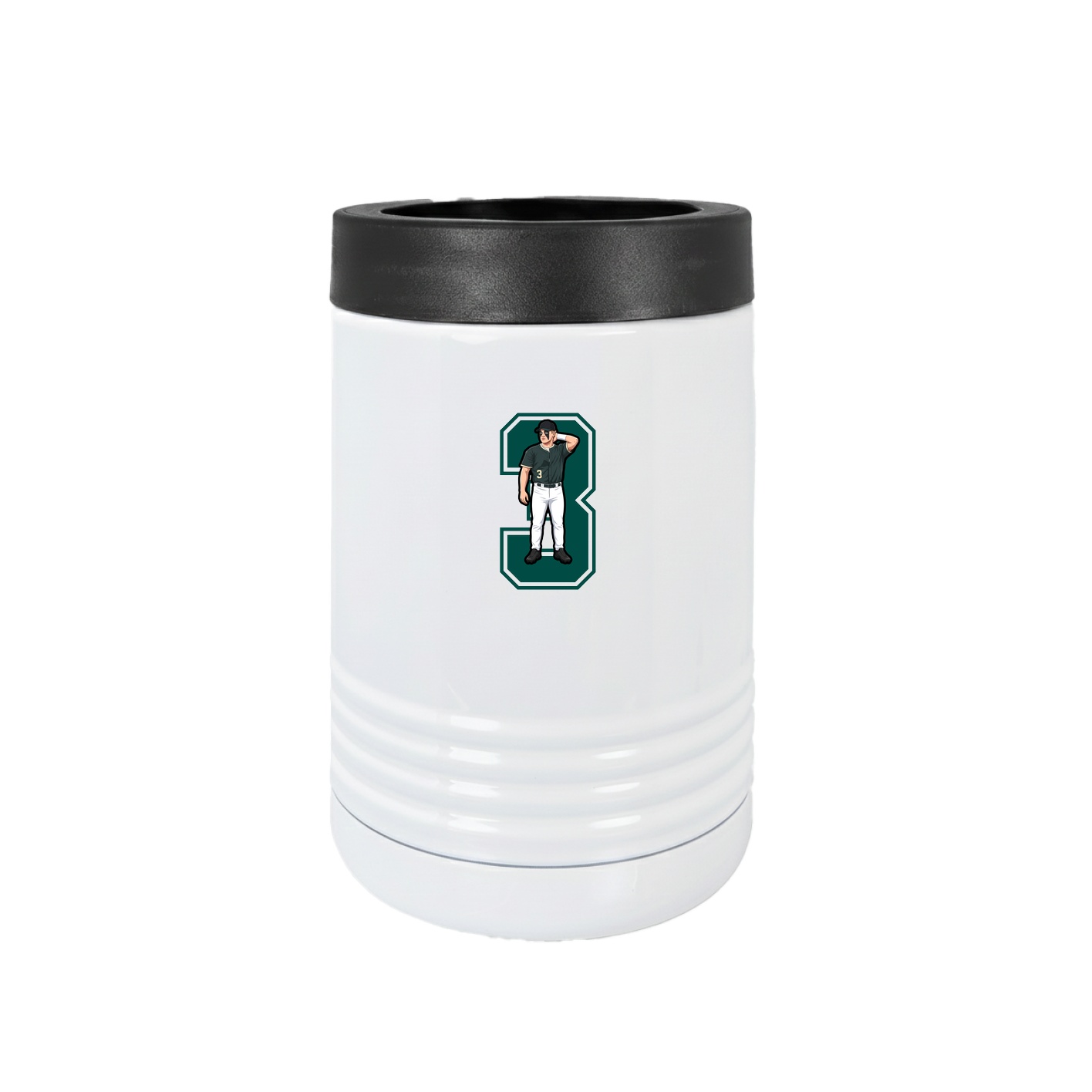Beverage Holder — Number in White