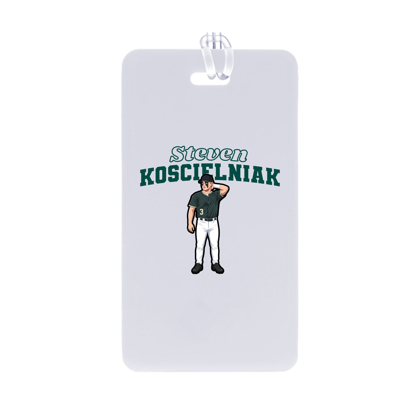 Bag Tag — Name Arch in Classic
