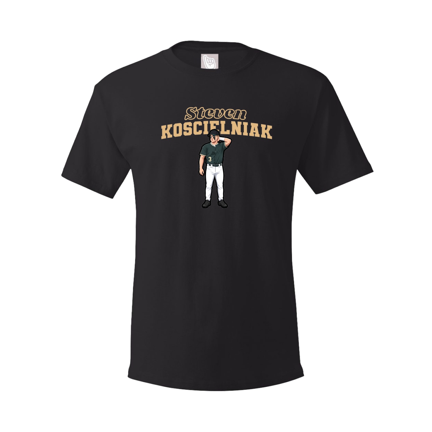 Tee — Name Arch in Black