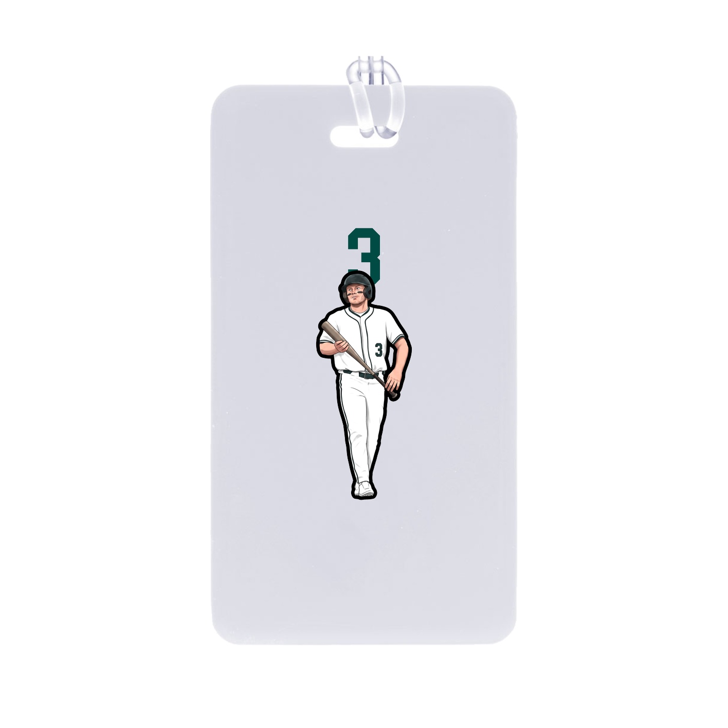 Bag Tag — Number Top in Classic