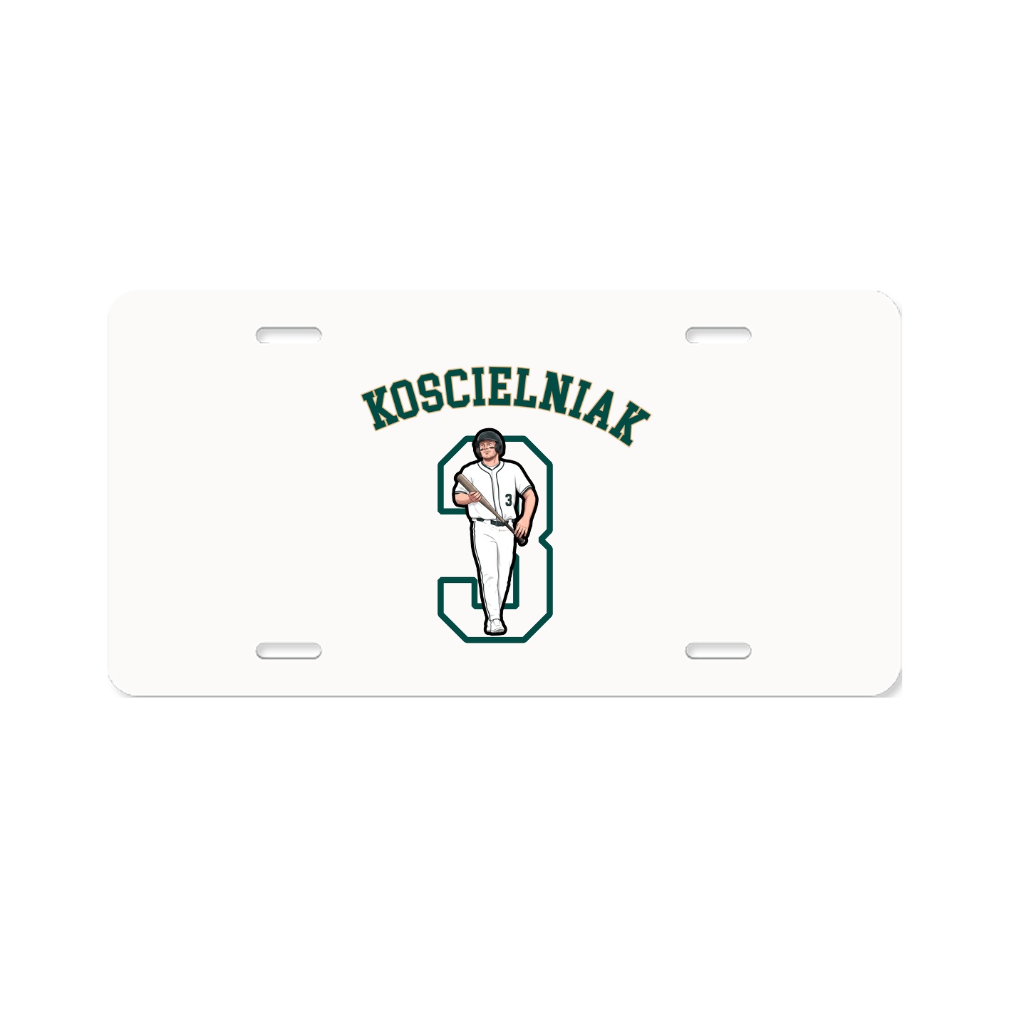 License Plate — Shirsey Arch in Classic