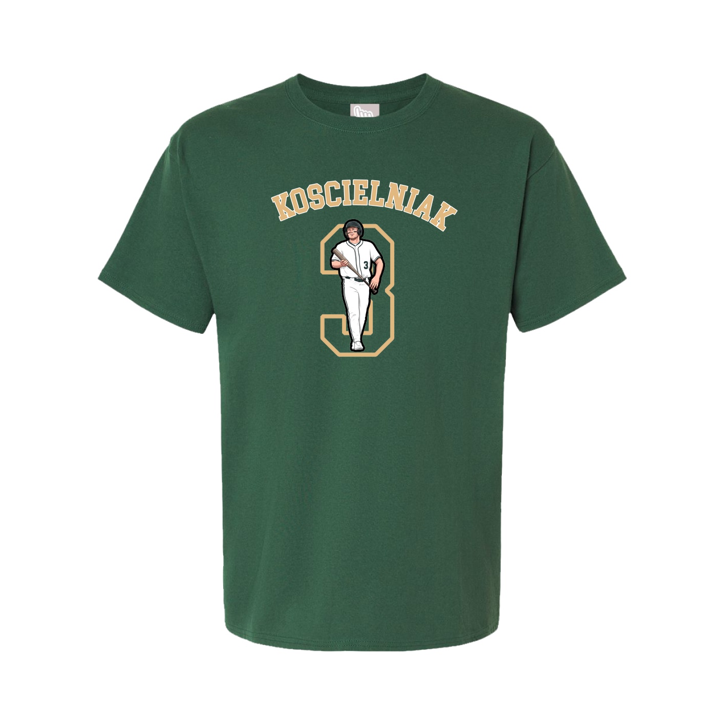 Youth Tee — Shirsey Arch in Green