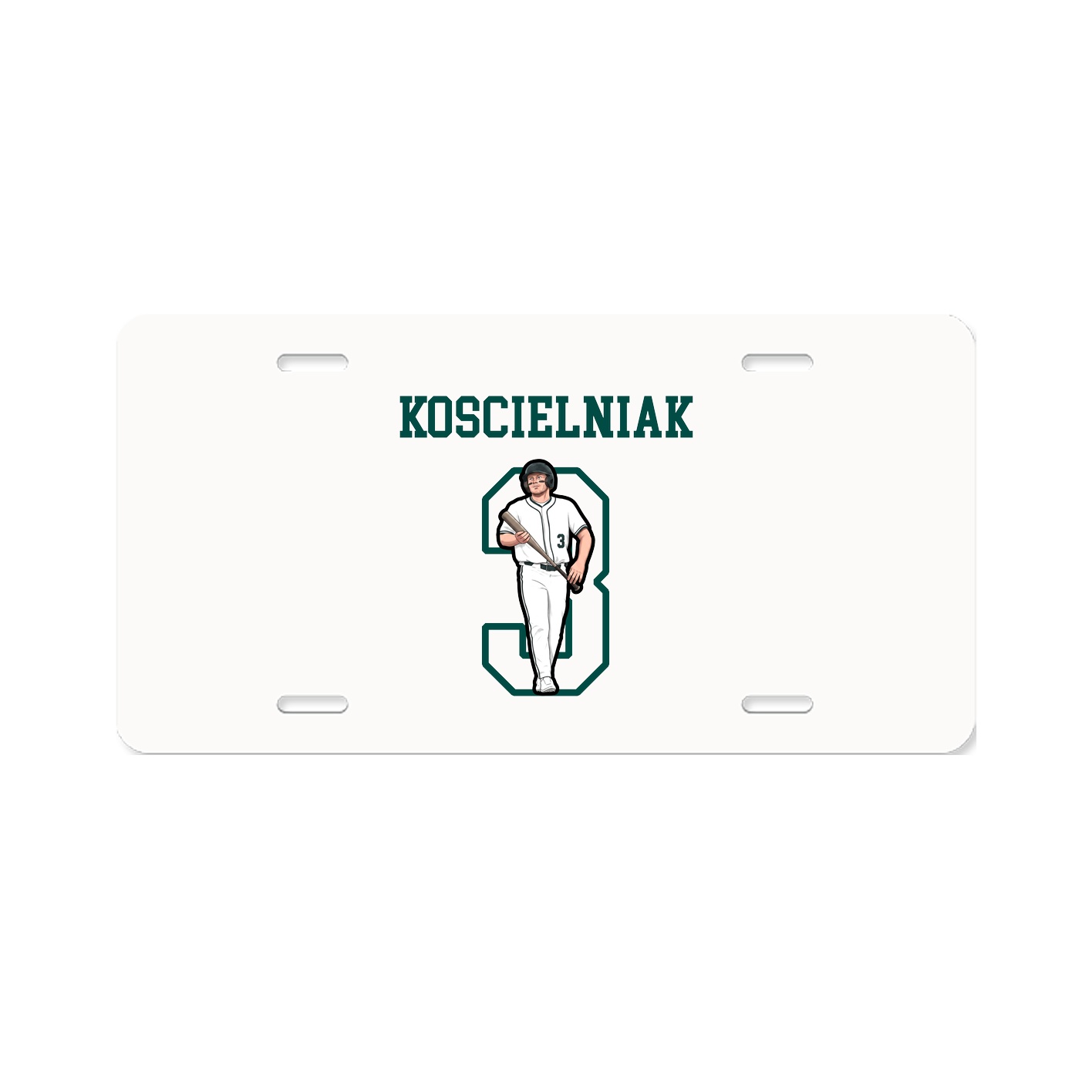 Aluminum License Plate