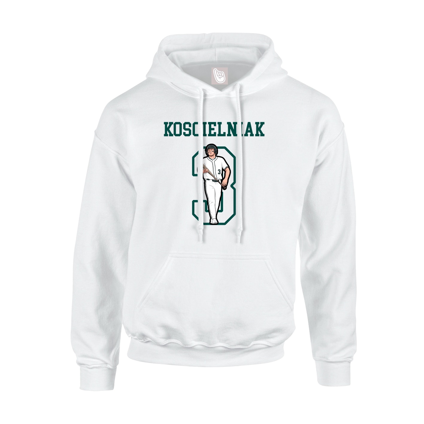 Youth Hoodie — Shirsey in White