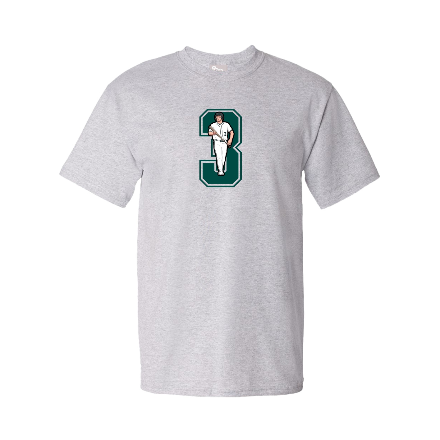 Tee — Number in Grey