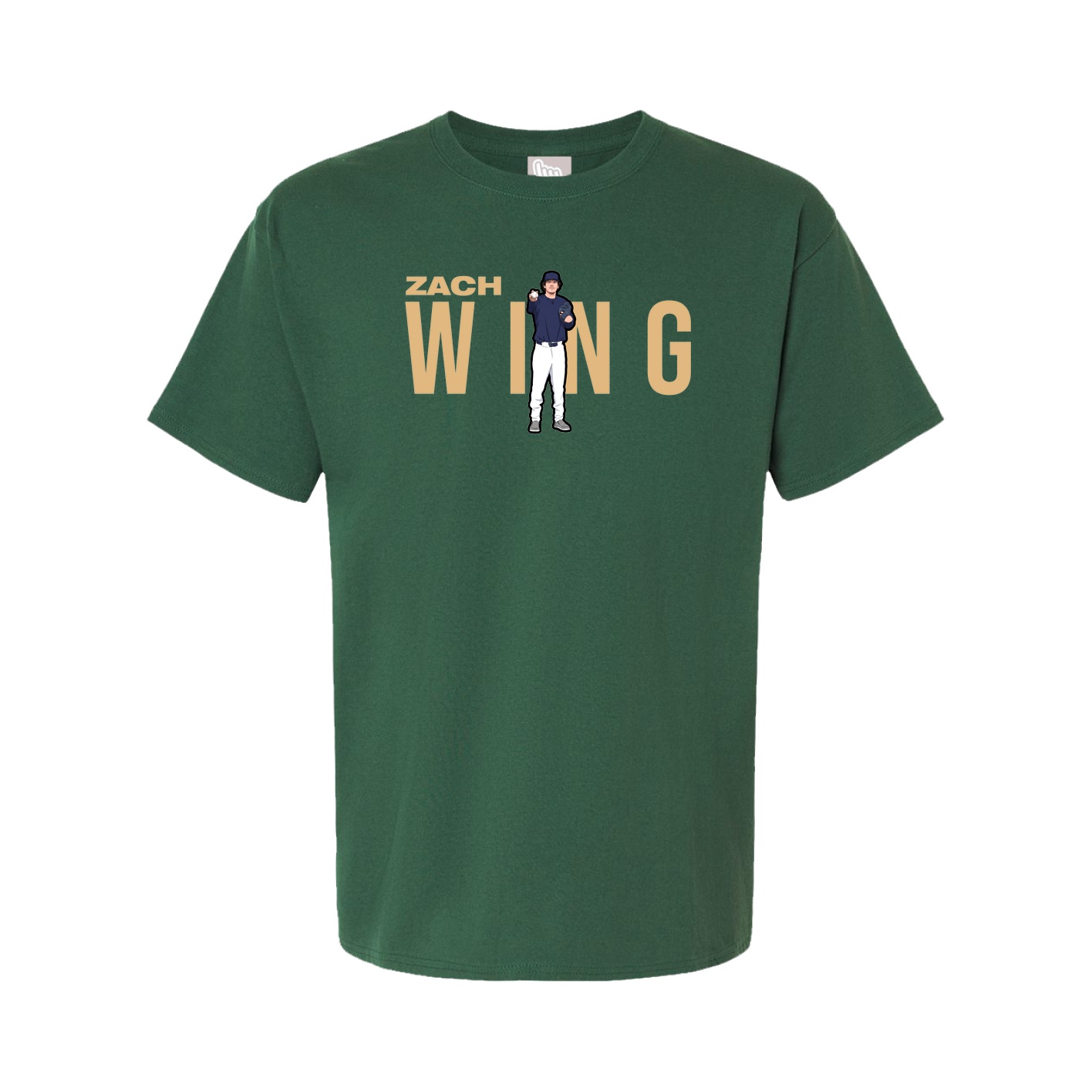 Tee — Player Name in Green