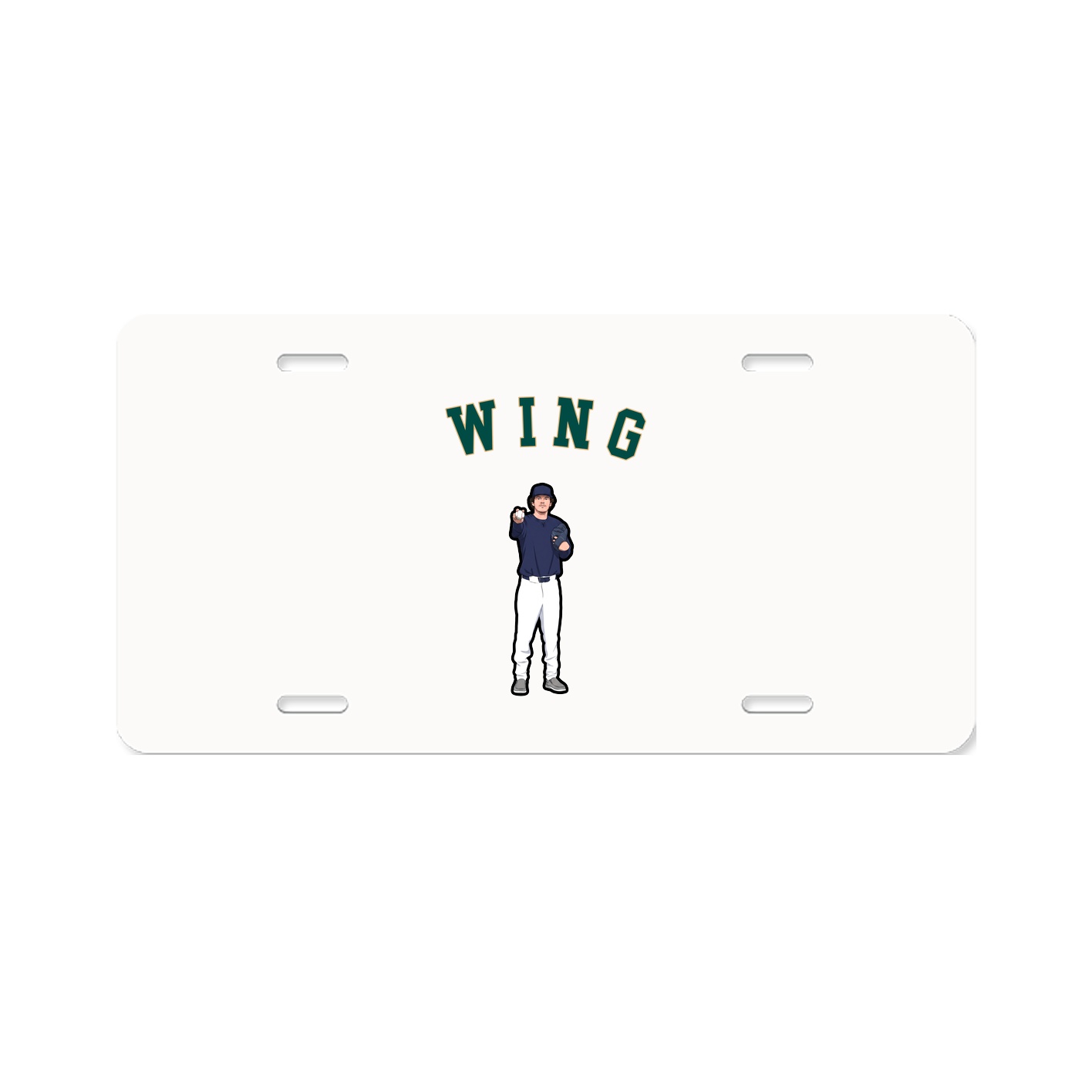 License Plate — Shirsey Arch in Classic
