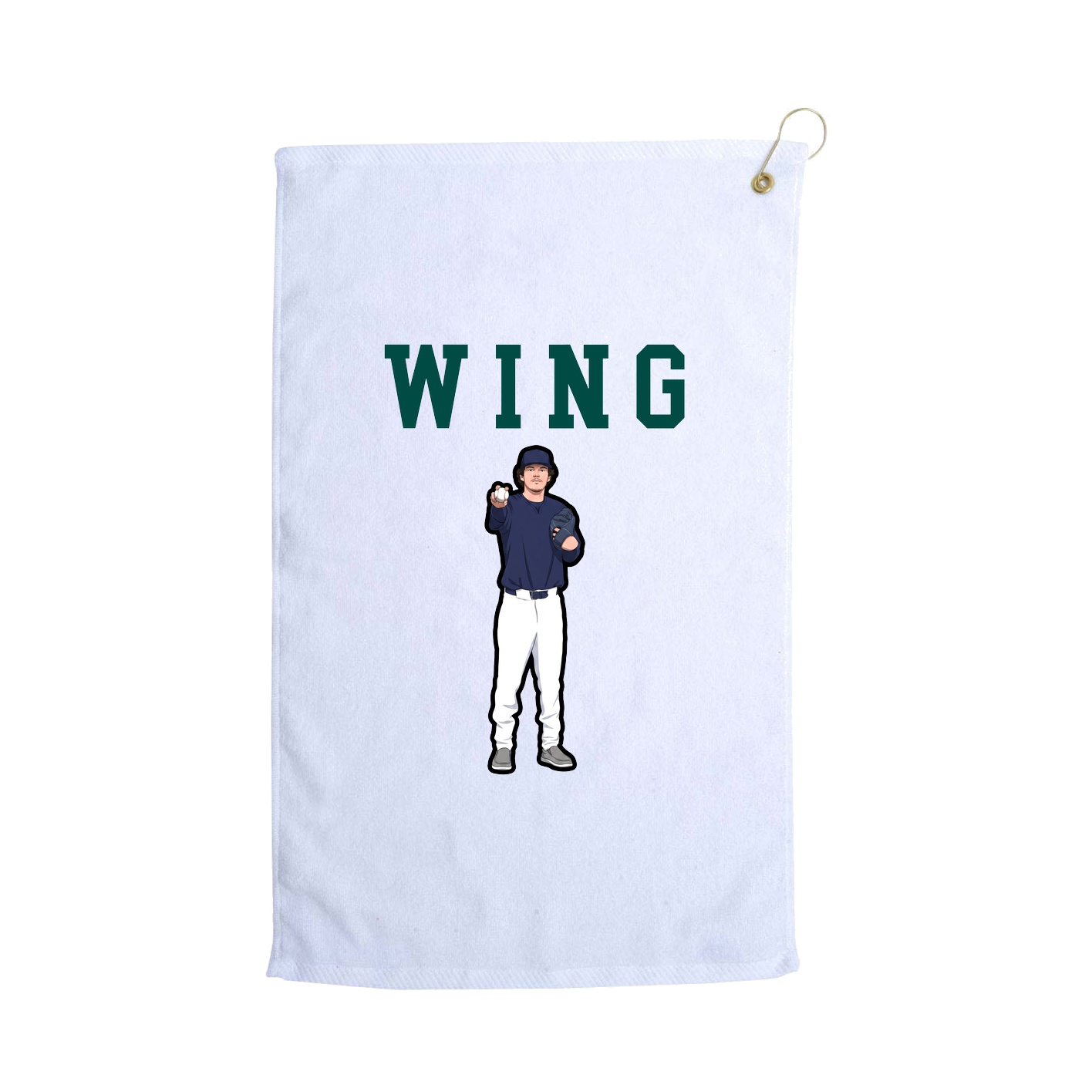 Golf Towel — Shirsey in White