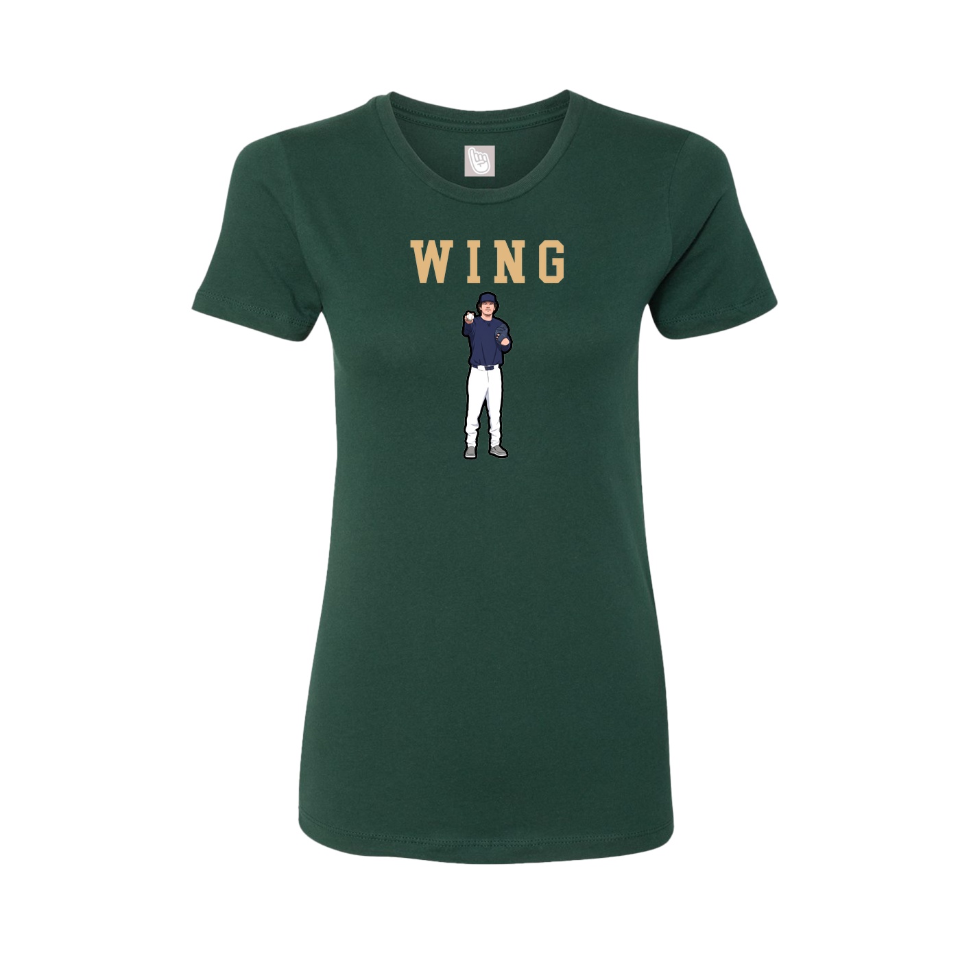Fitted Women's Tee — Shirsey in Green