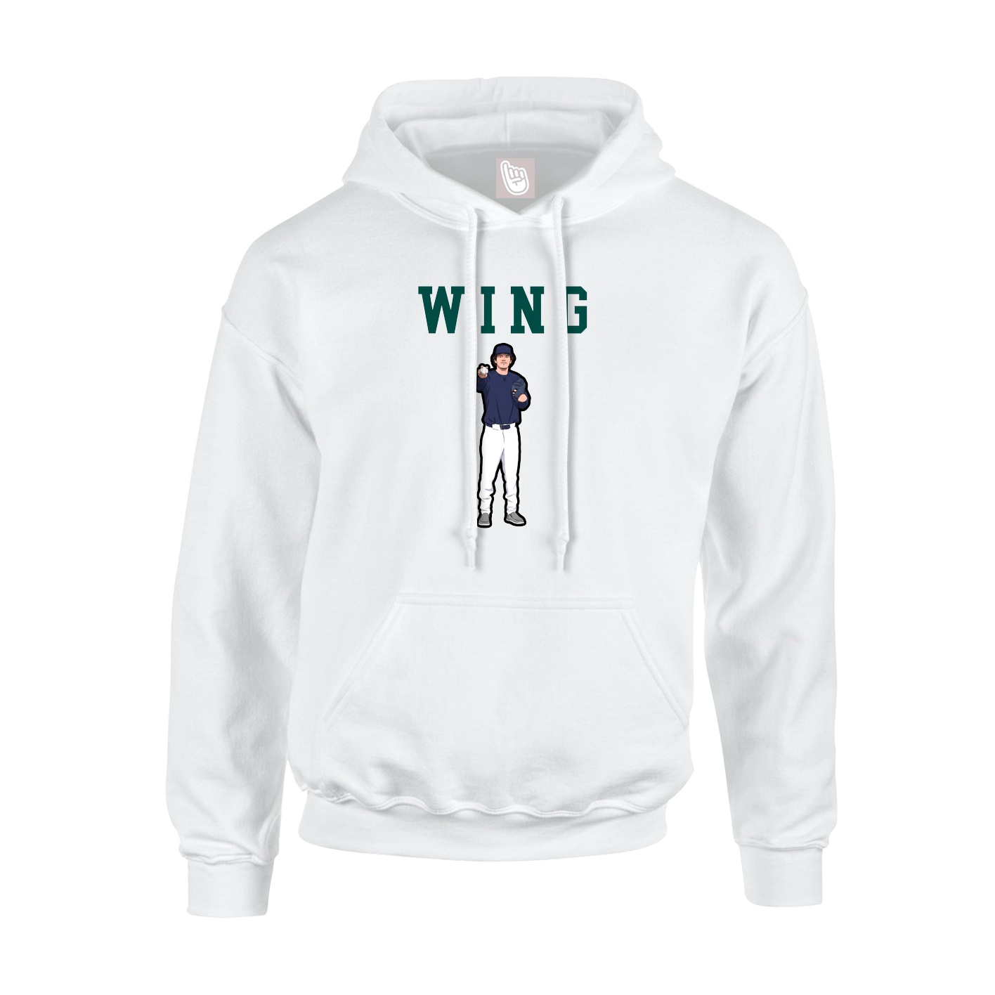 Youth Hoodie — Shirsey in White