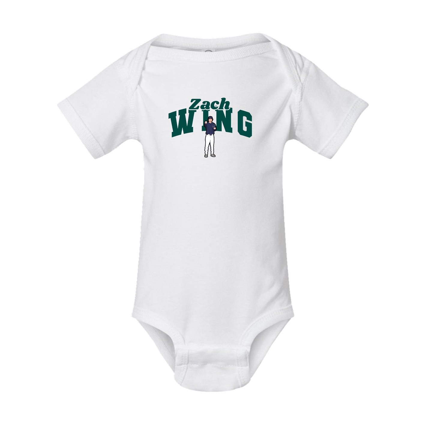 Baby Onesie — Signature Arch in White
