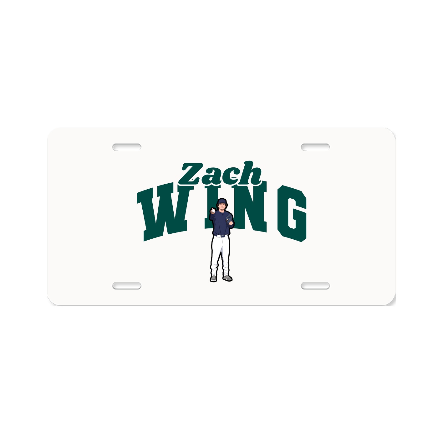 License Plate — Signature Arch in Classic