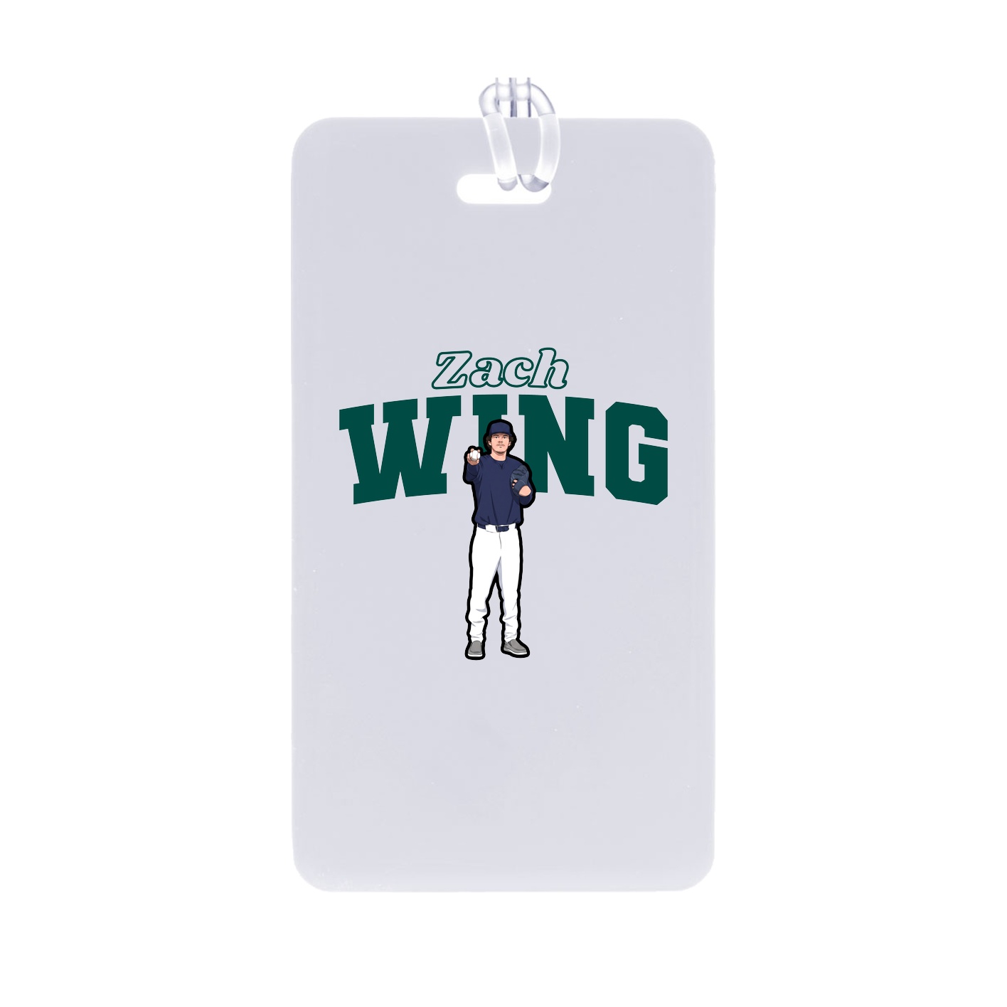 Bag Tag — Name Arch in Classic