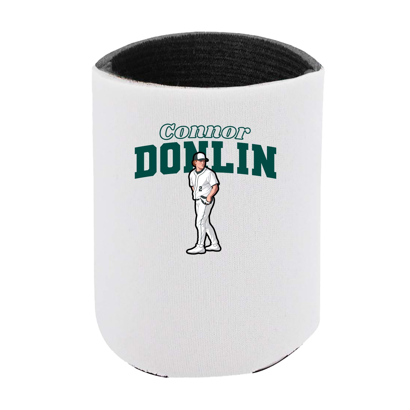 Can Holder — Name Arch in White