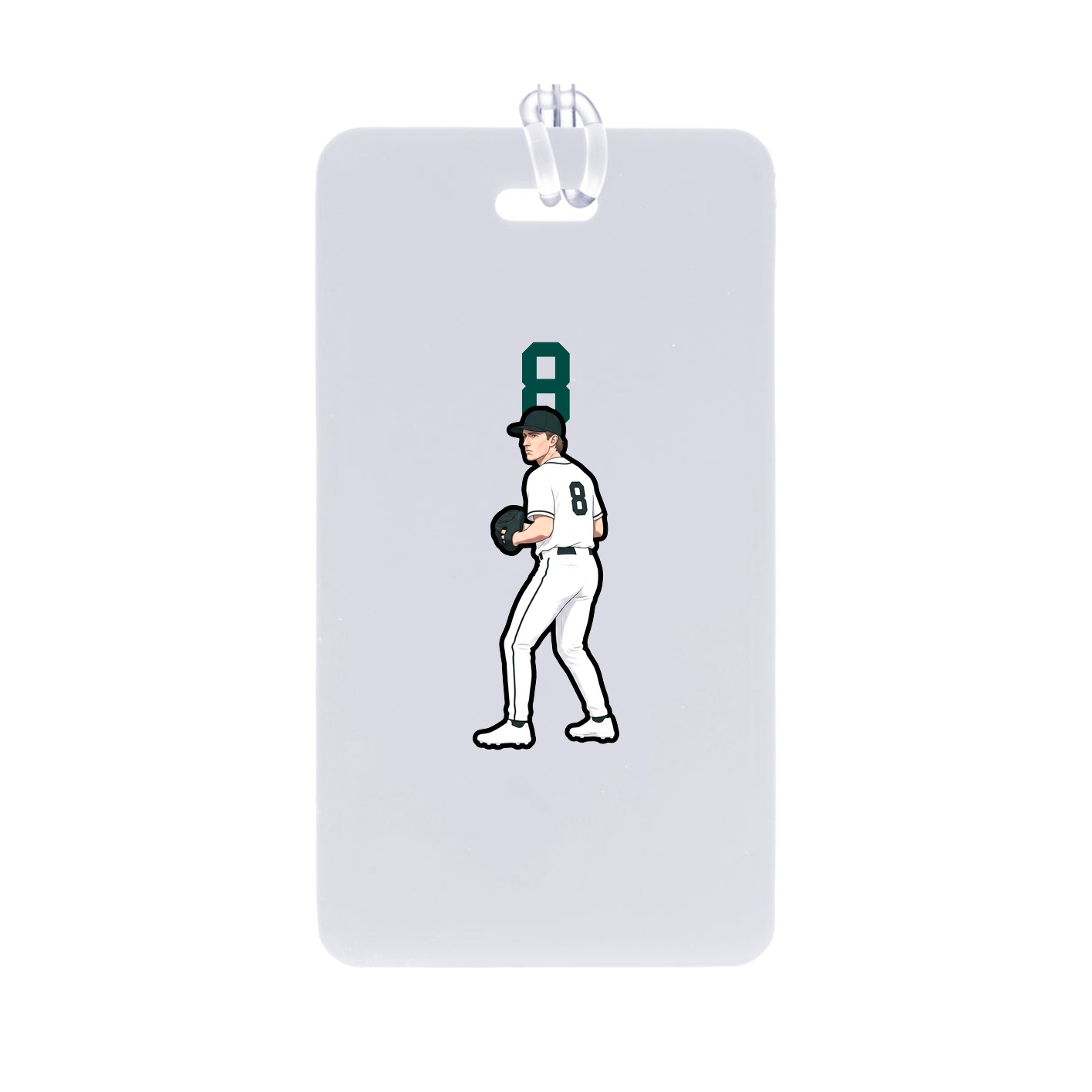 Bag Tag — Number Top in Classic