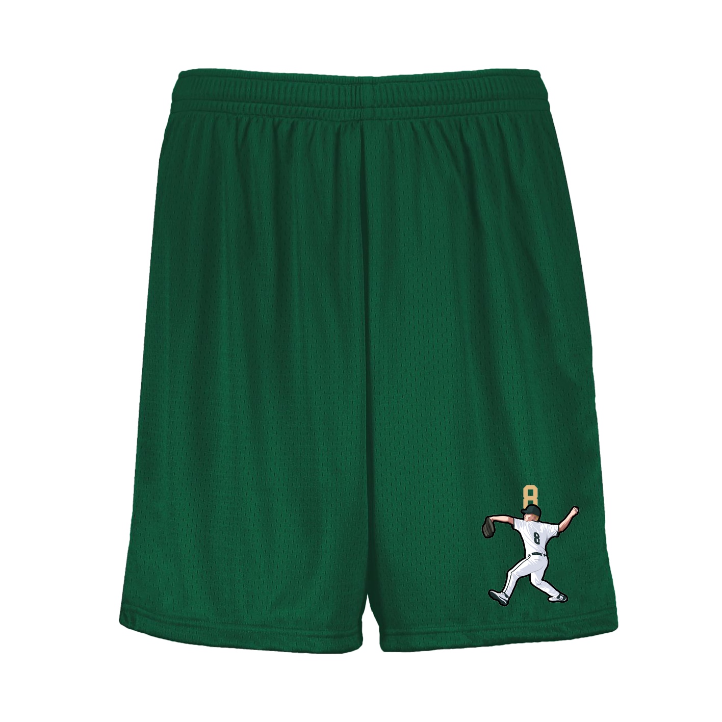 Shorts — Number Top in Green