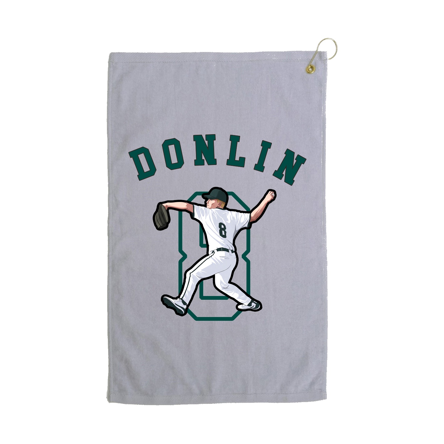 Golf Towel — Shirsey Arch in Grey