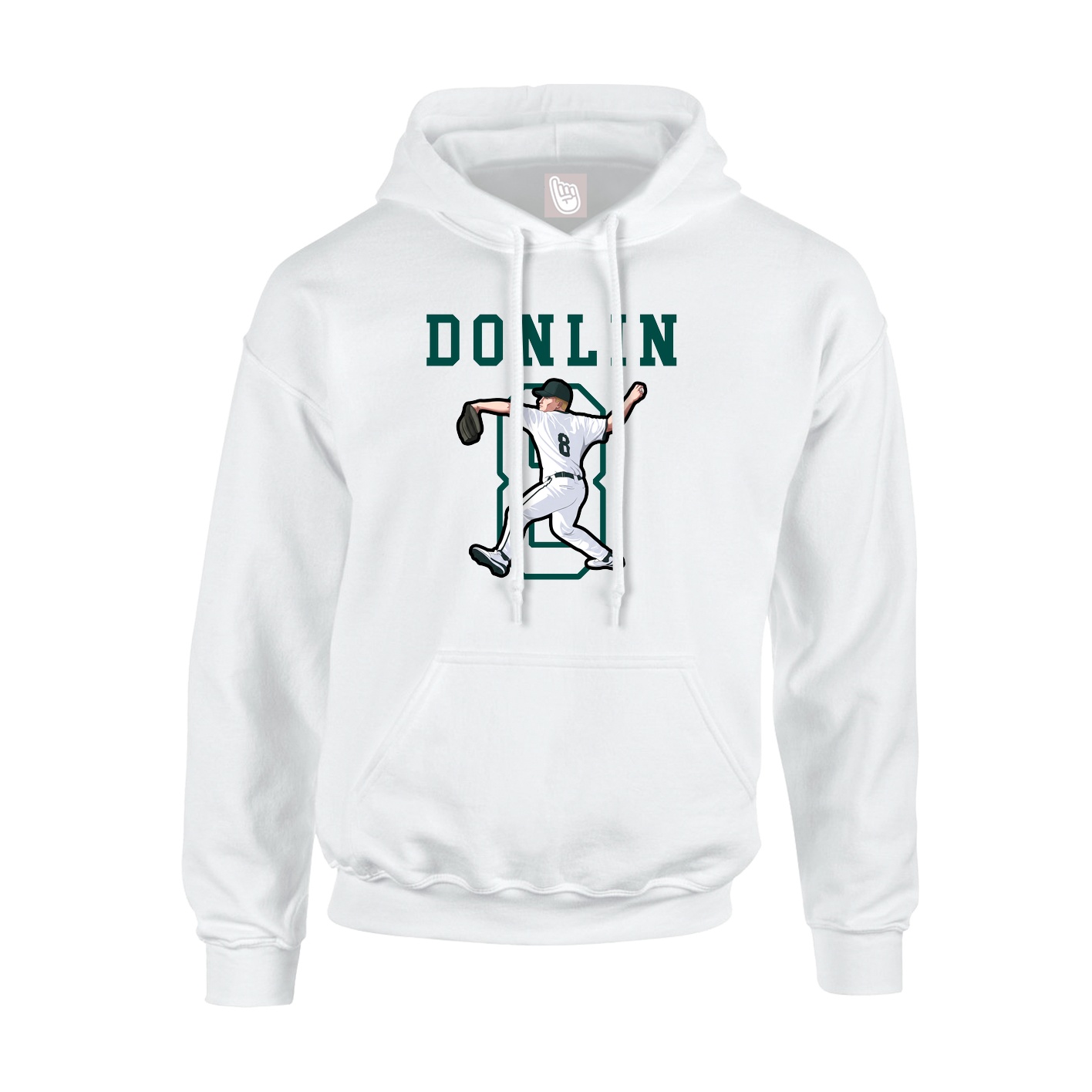 Youth Hoodie — Shirsey in White