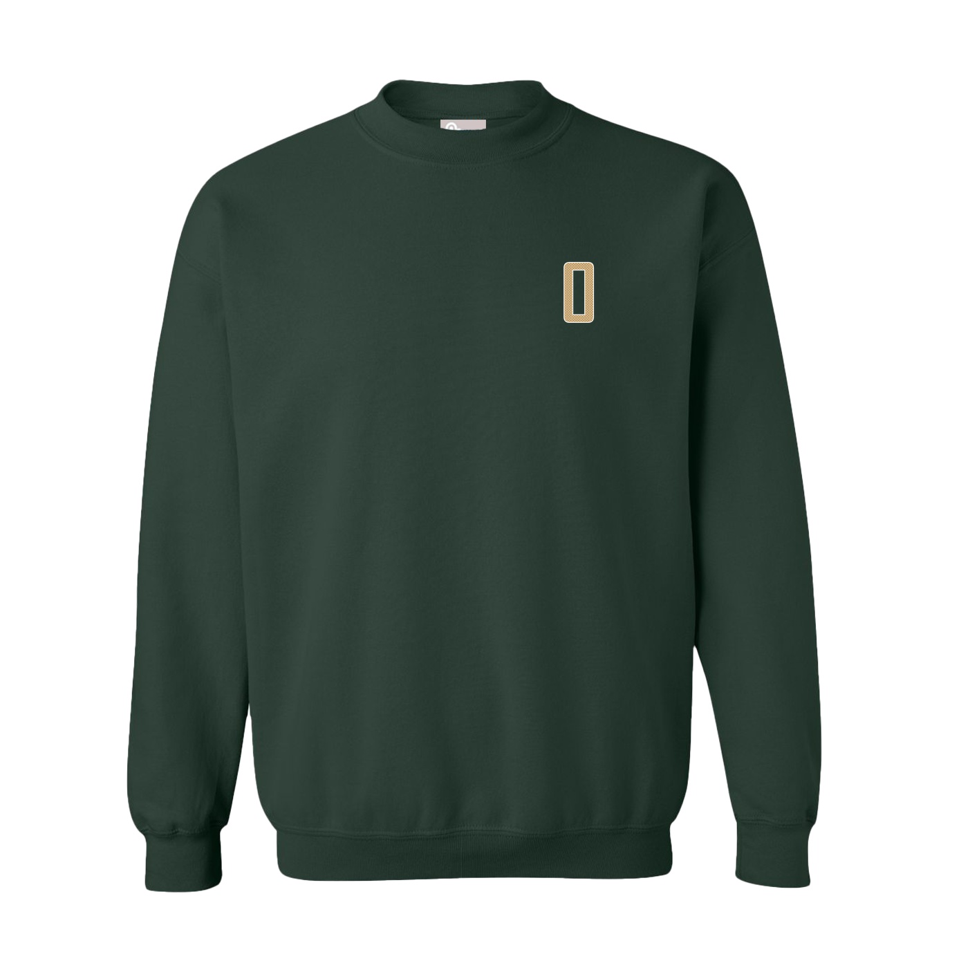 Fleece Crew — Front Shirsy in Green
