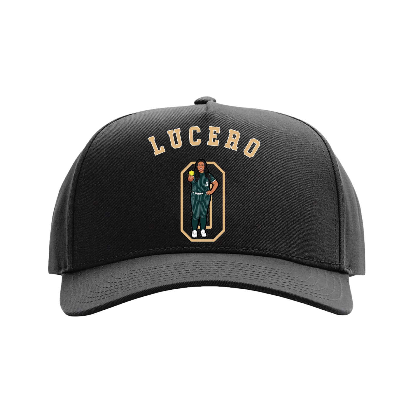 Full Fabric Five-Panel Champ Cap