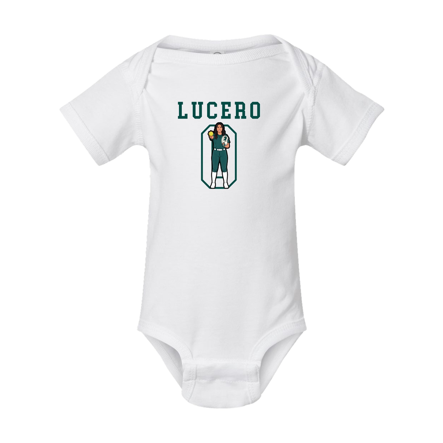 Baby Onesie — Shirsey in White