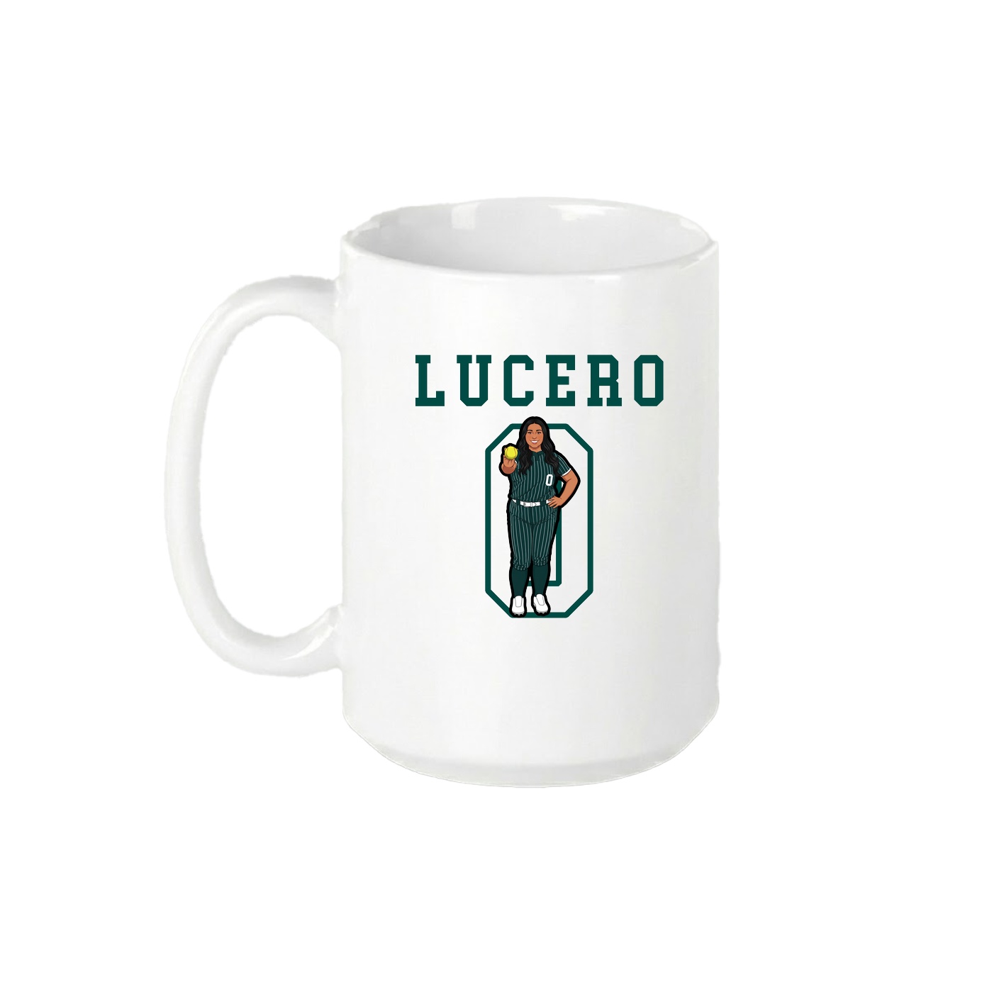 15oz Coffee Mug — Shirsey in White