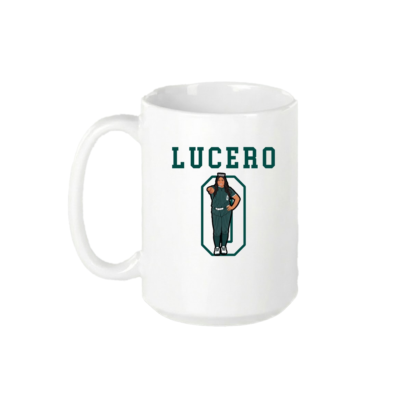 15oz Coffee Mug — Shirsey in White