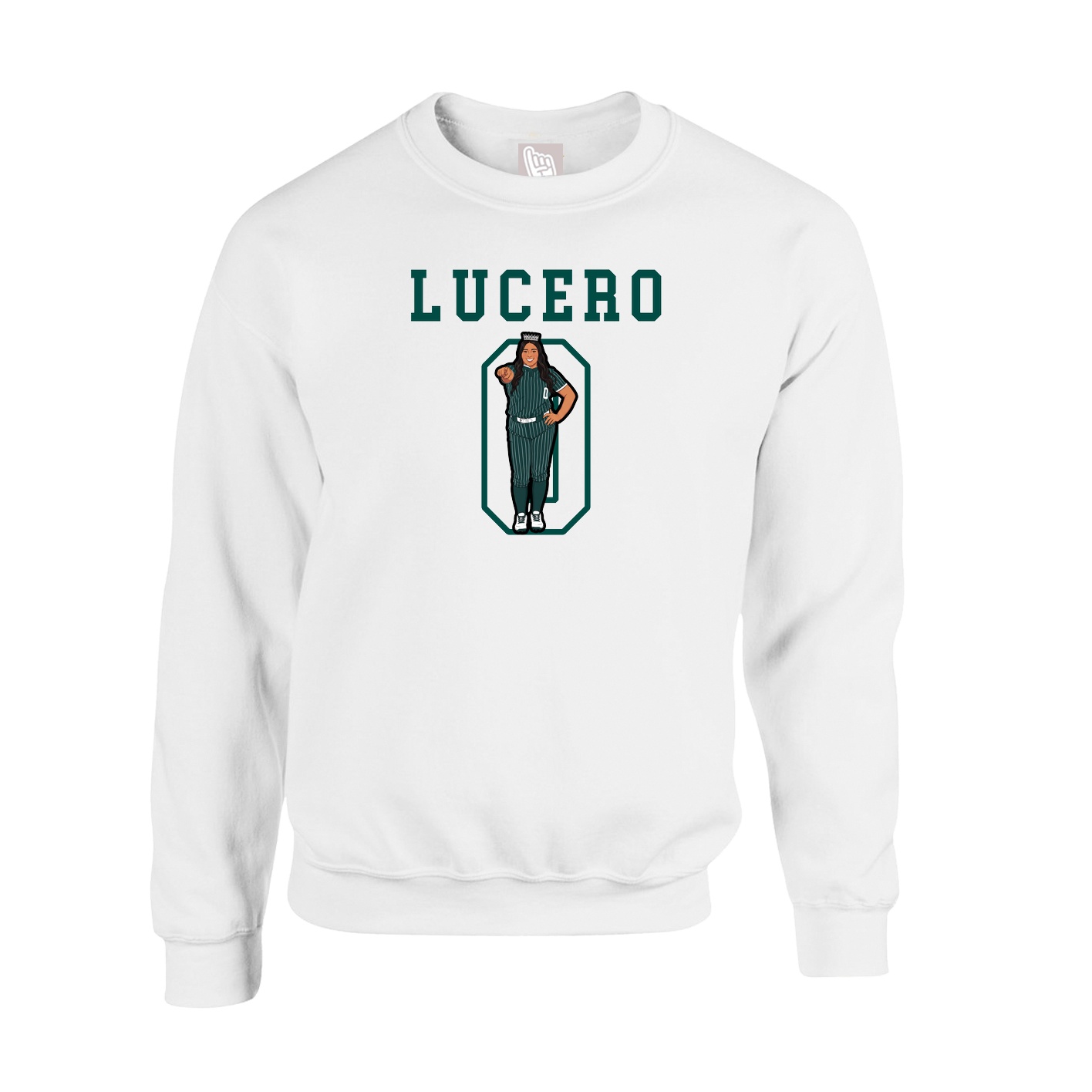 Fleece Crew — Shirsey in White