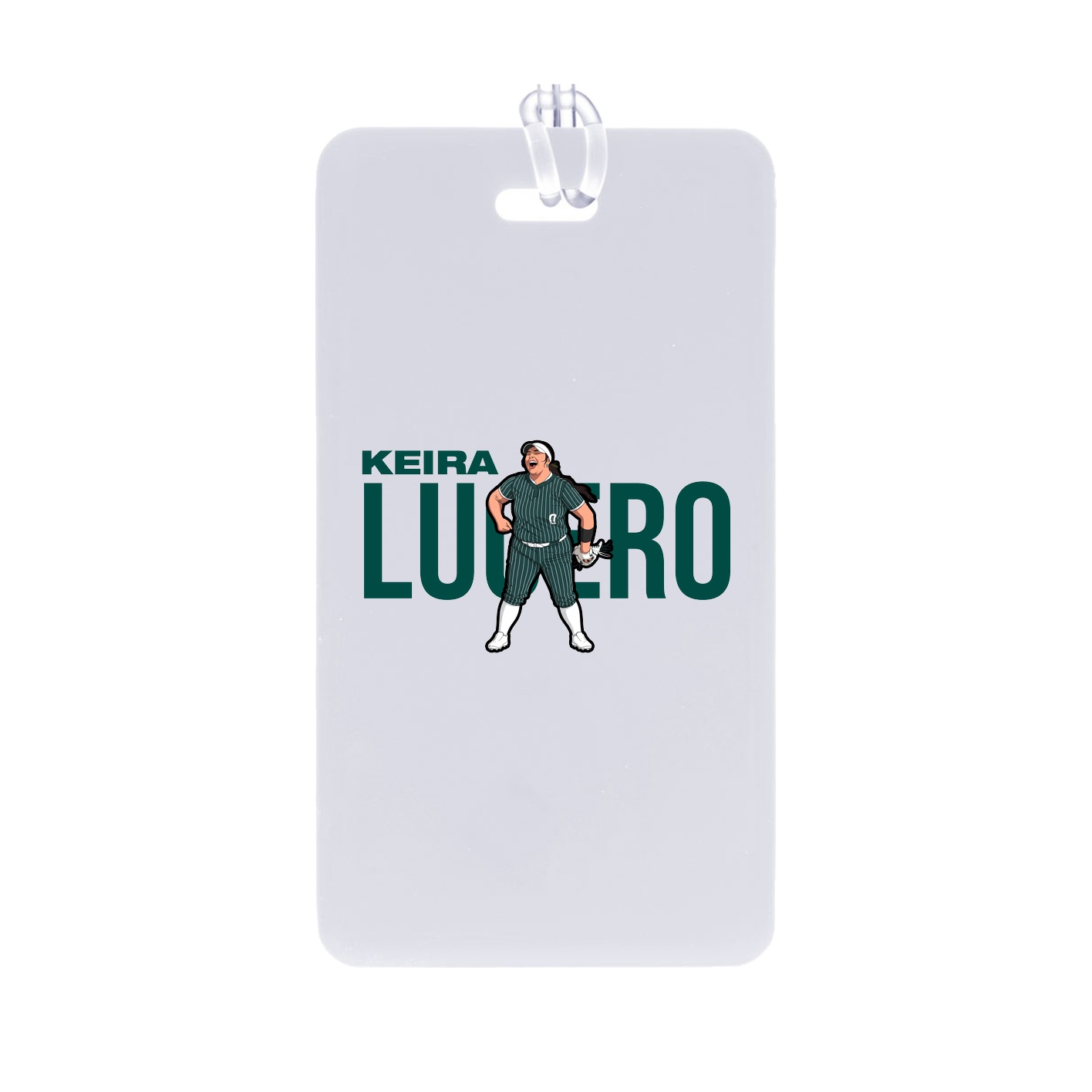 Bag Tag — Player Name in Classic