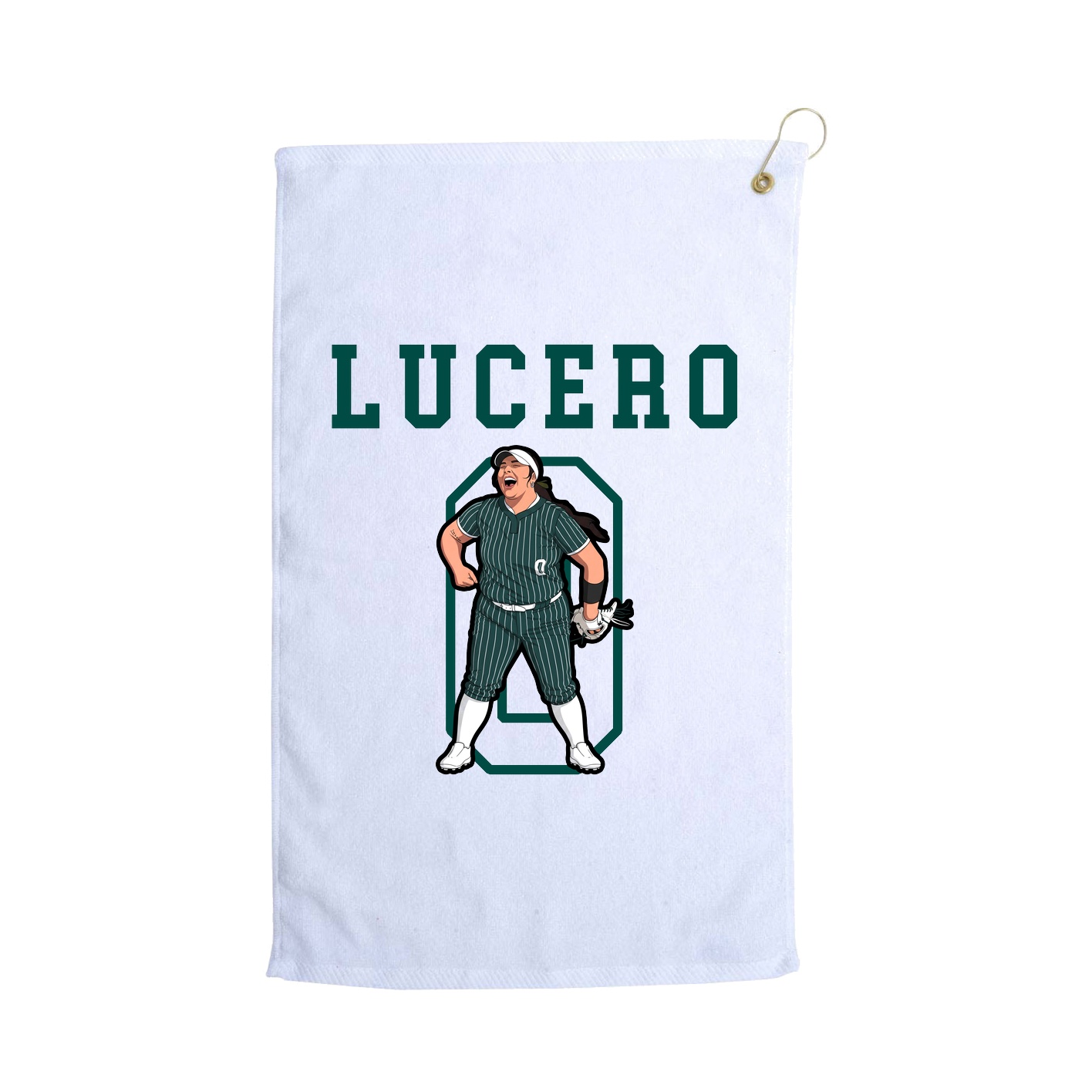 Golf Towel — Shirsey in White