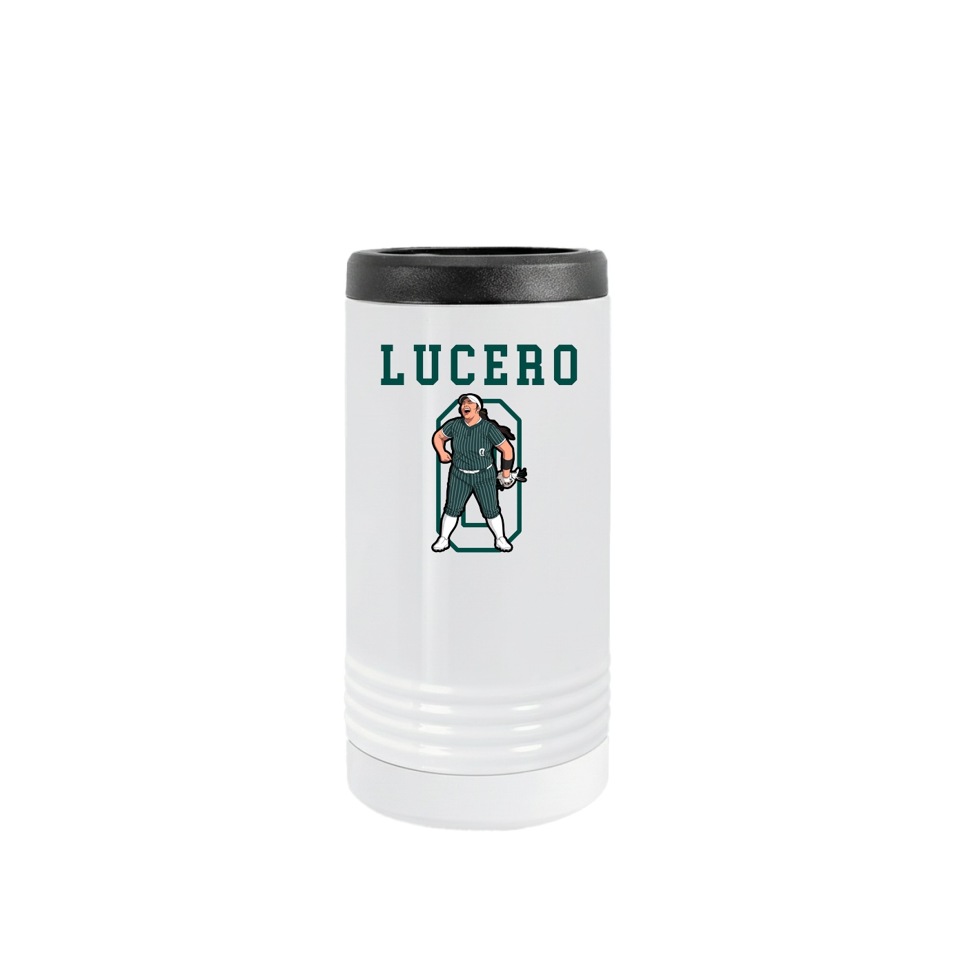 Slim Beverage Holder — Shirsey in White