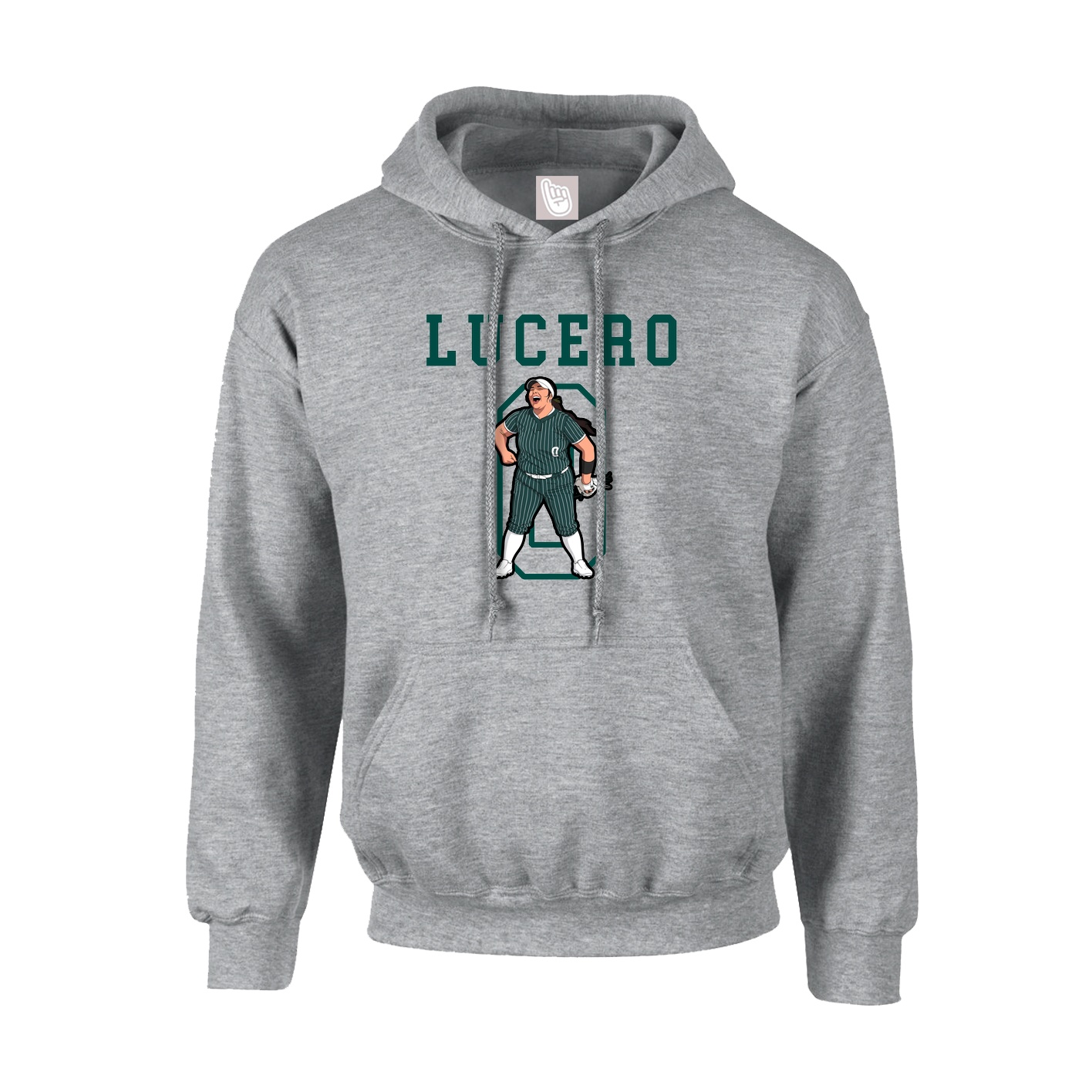 Hoodie — Shirsey in Grey