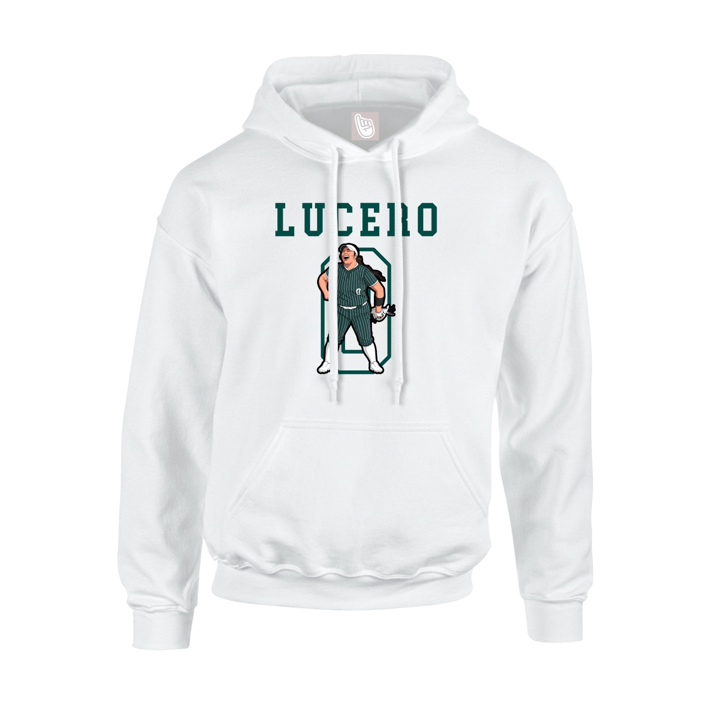 Youth Hoodie — Shirsey in White