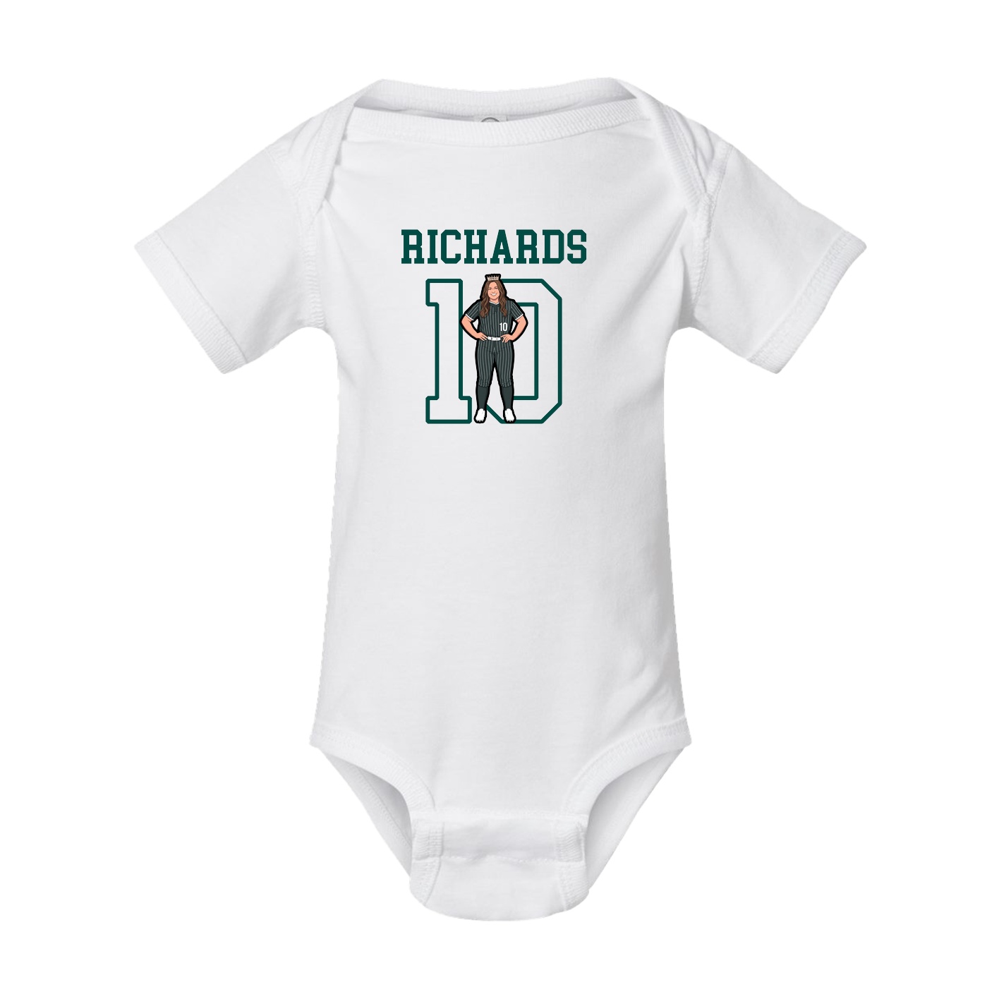 Baby Onesie — Shirsey in White