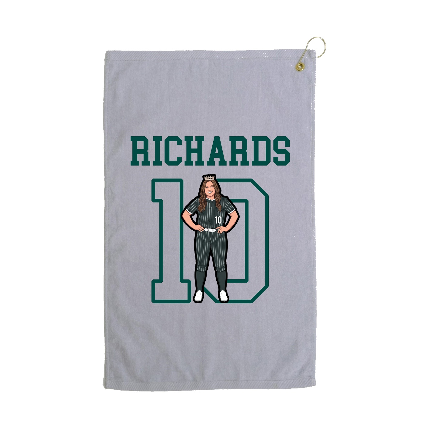 Golf Towel — Shirsey in Grey