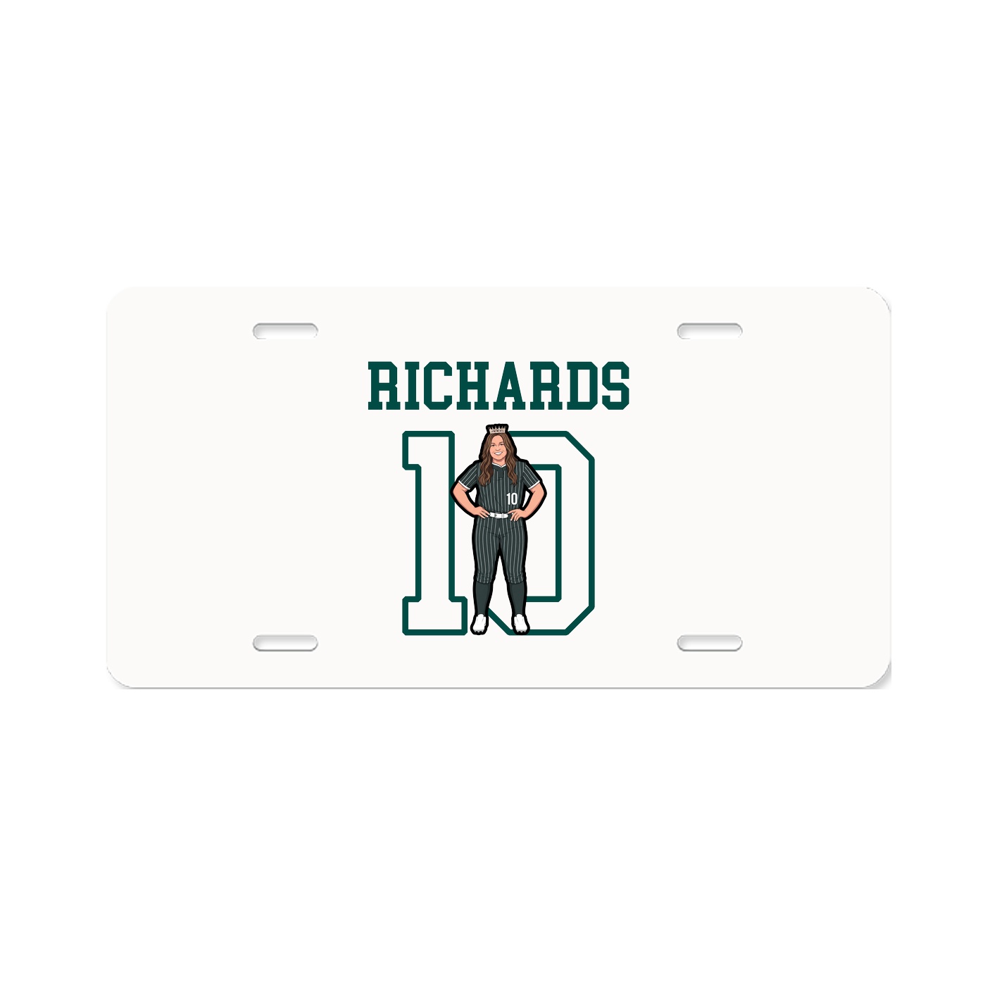 License Plate — Shirsey in Classic